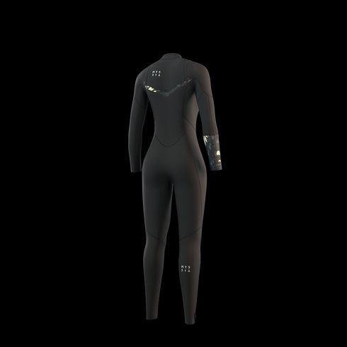 Mystic - Dazzled Fullsuit 4/3mm Double Fzip Women - Black - 2024
