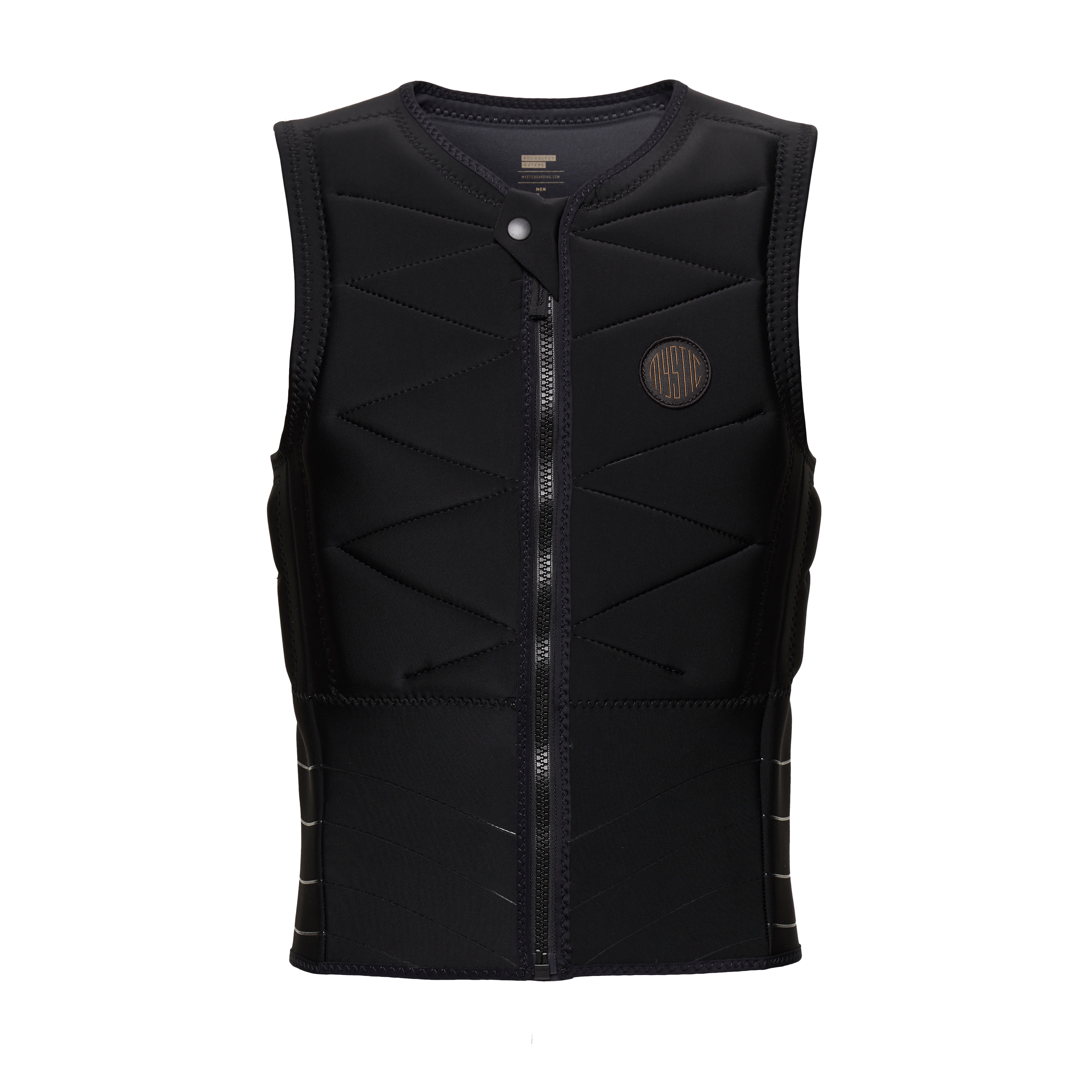 Outlaw Impact Vest Fzip - Black