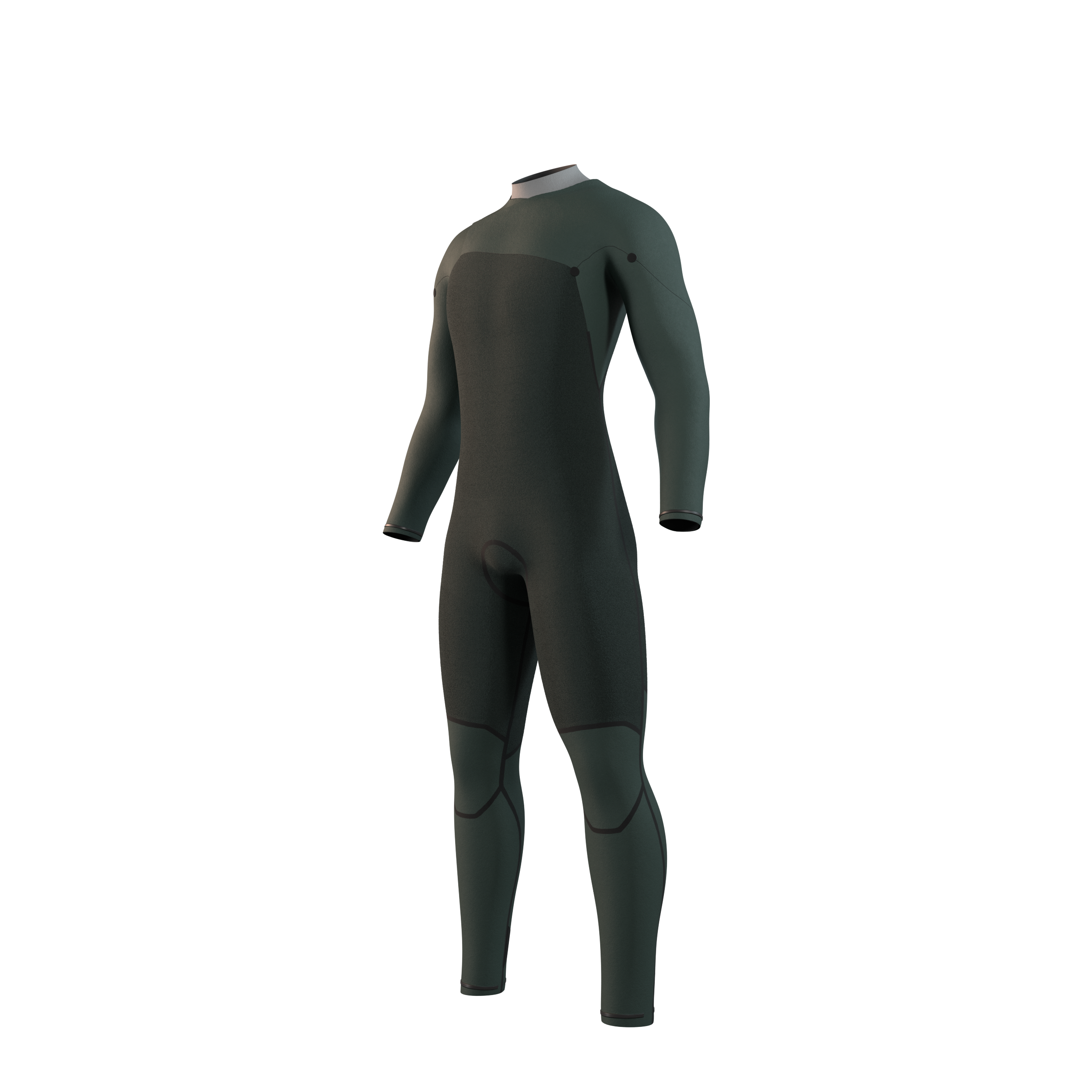 Mystic - Motion Fullsuit 5/3mm Fzip - 2025 - Black