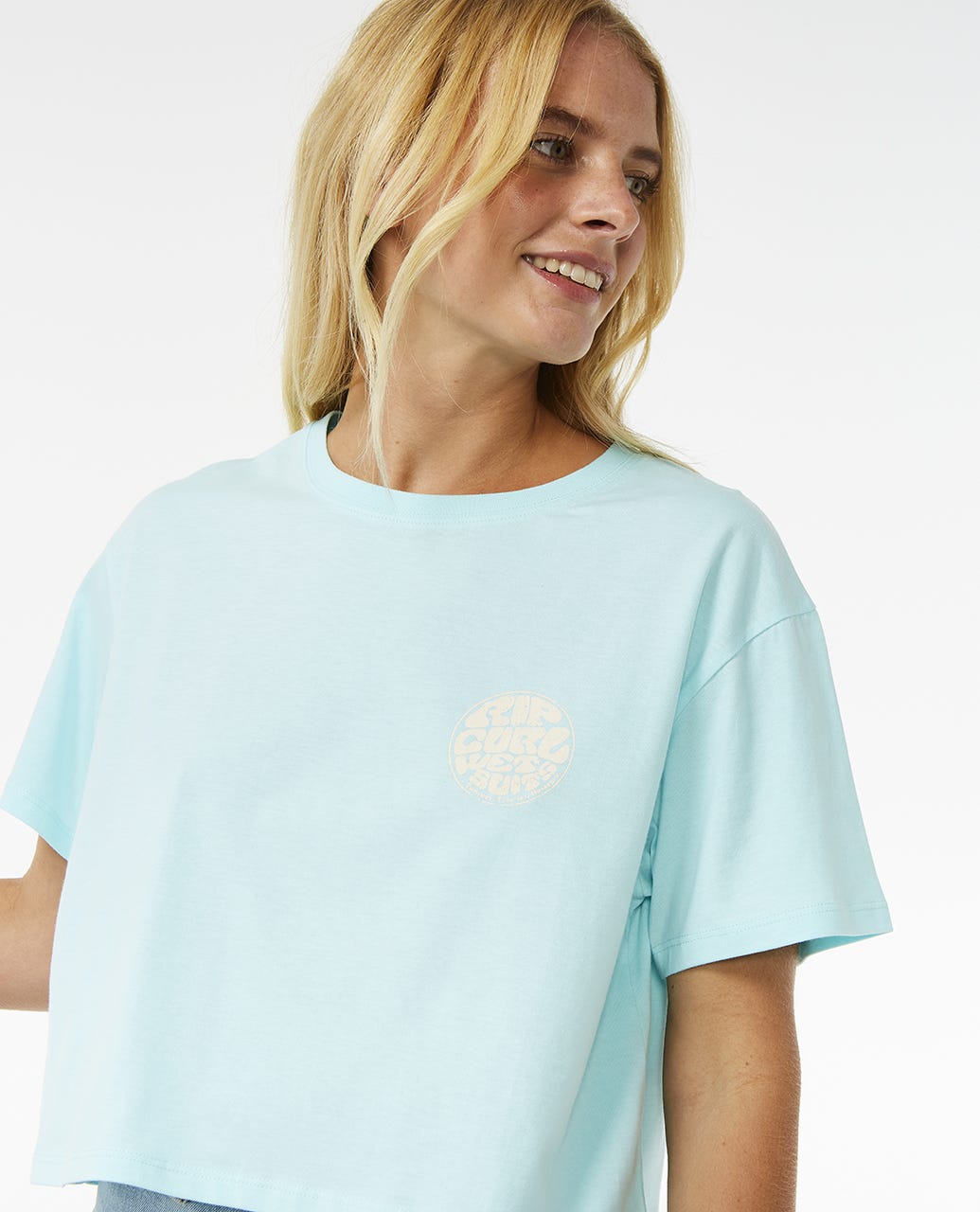 Wettie Icon Crop Kortärmad T-shirt