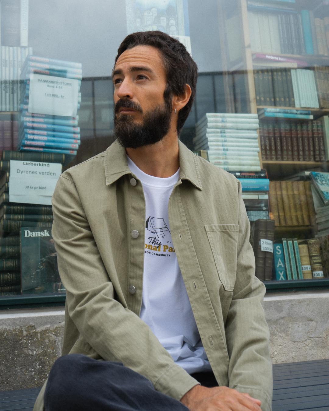 Kilian Men'S Herringbone Overshirt