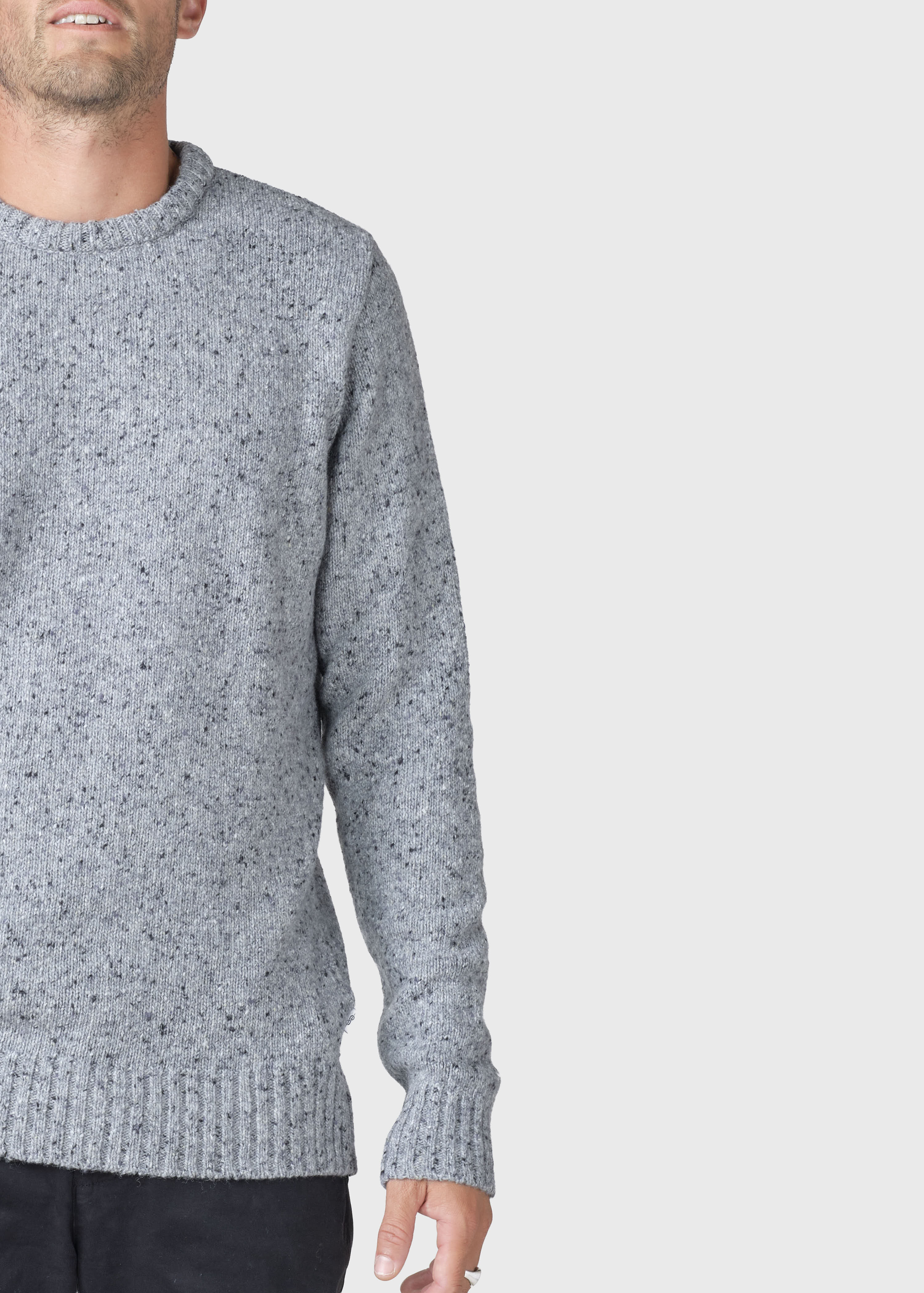 Aage Knit - Light Grey