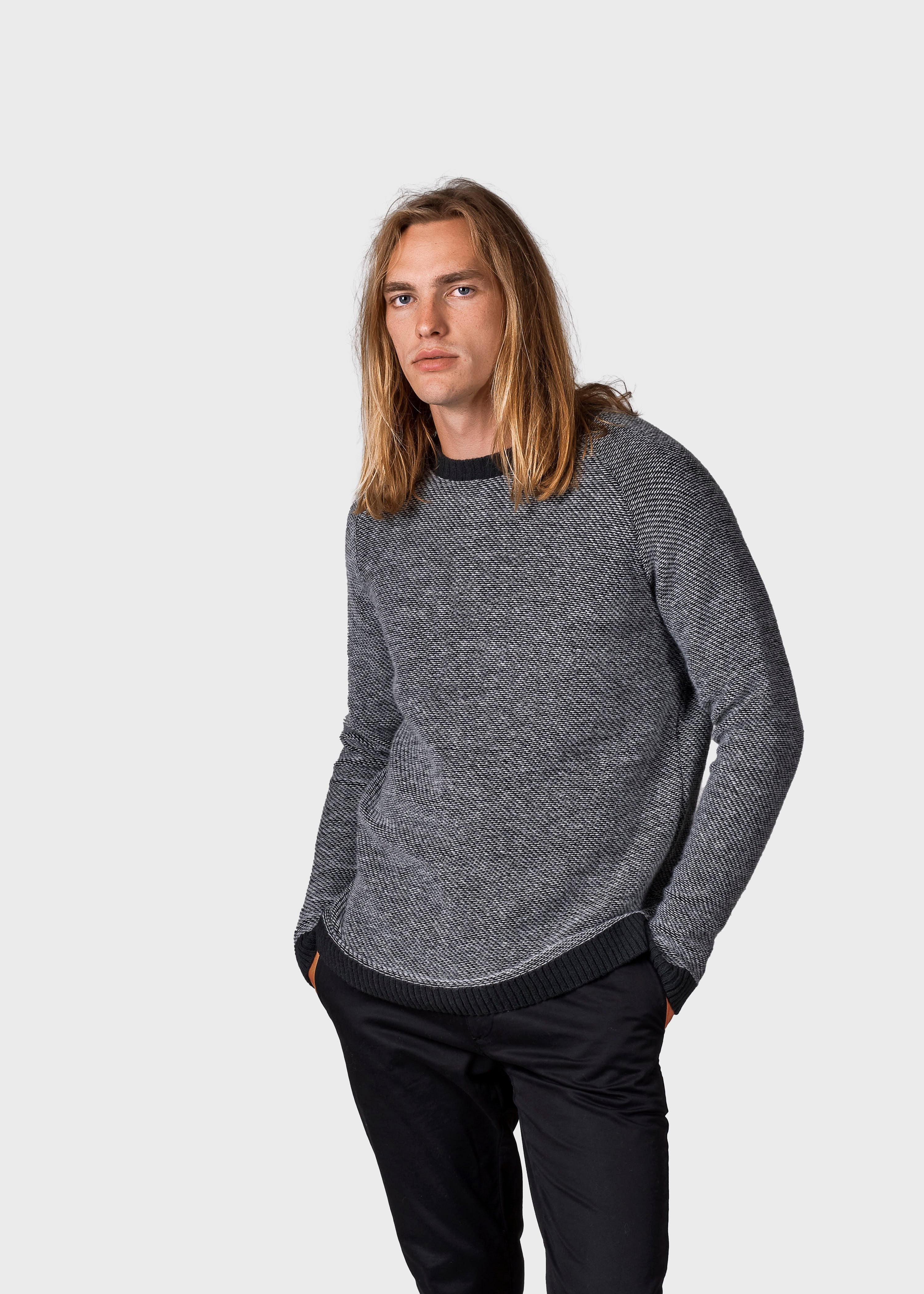 Arthur Knit - Olive/cream