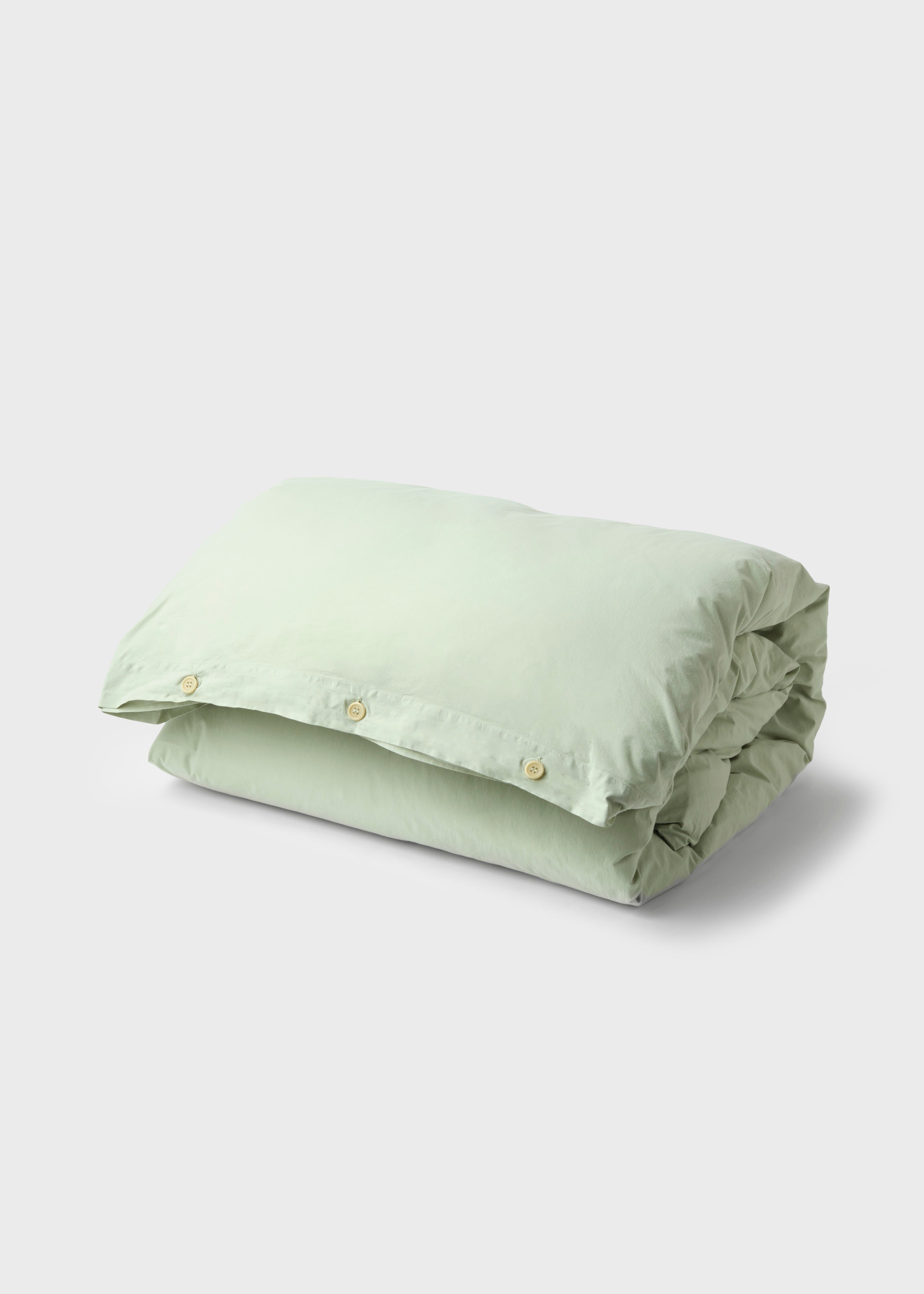 Bed Set - Plain - 140 X 220 + 60 X 70 - Sage
