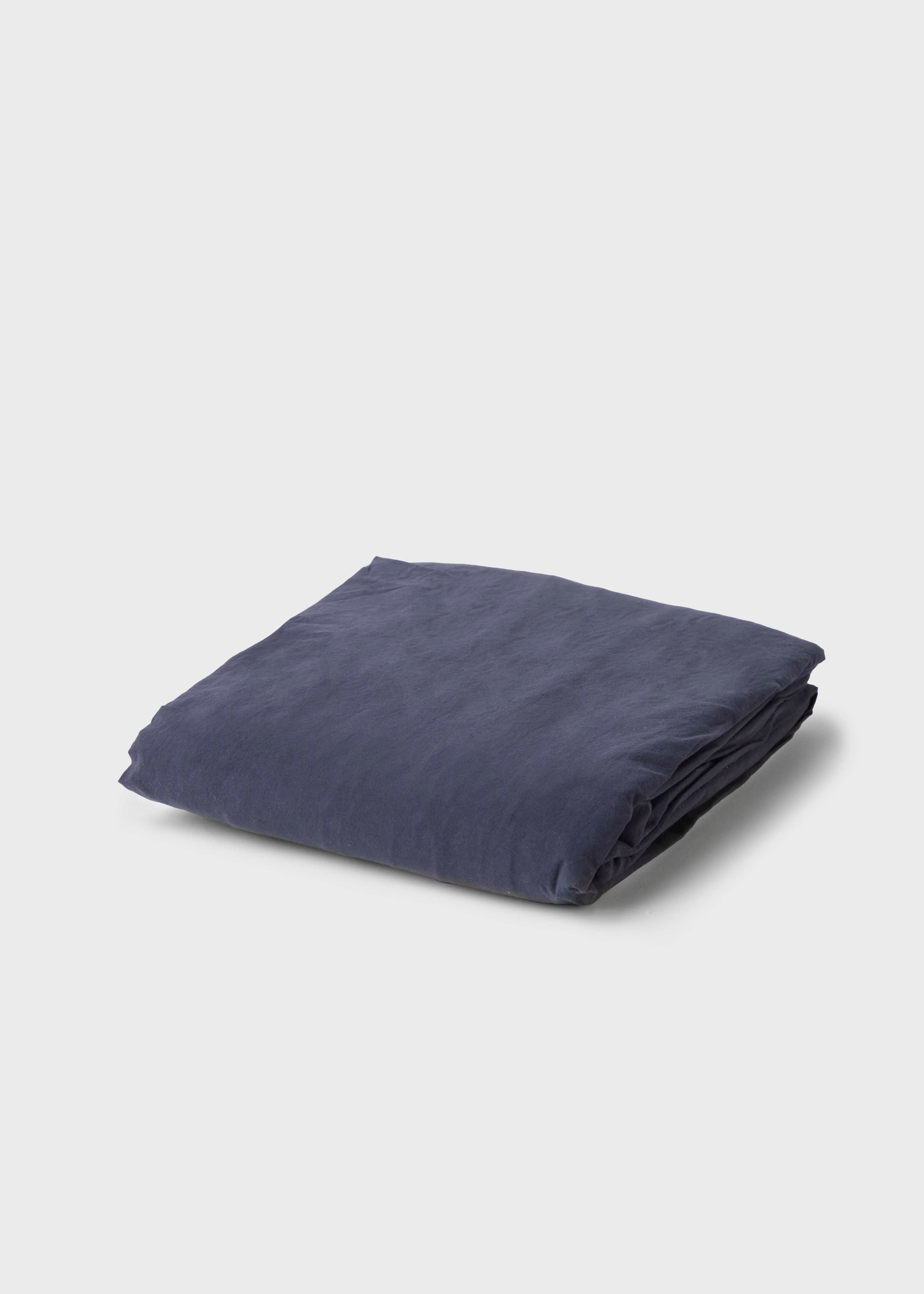 Bed Sheet 90 X 200 X 30 - Navy