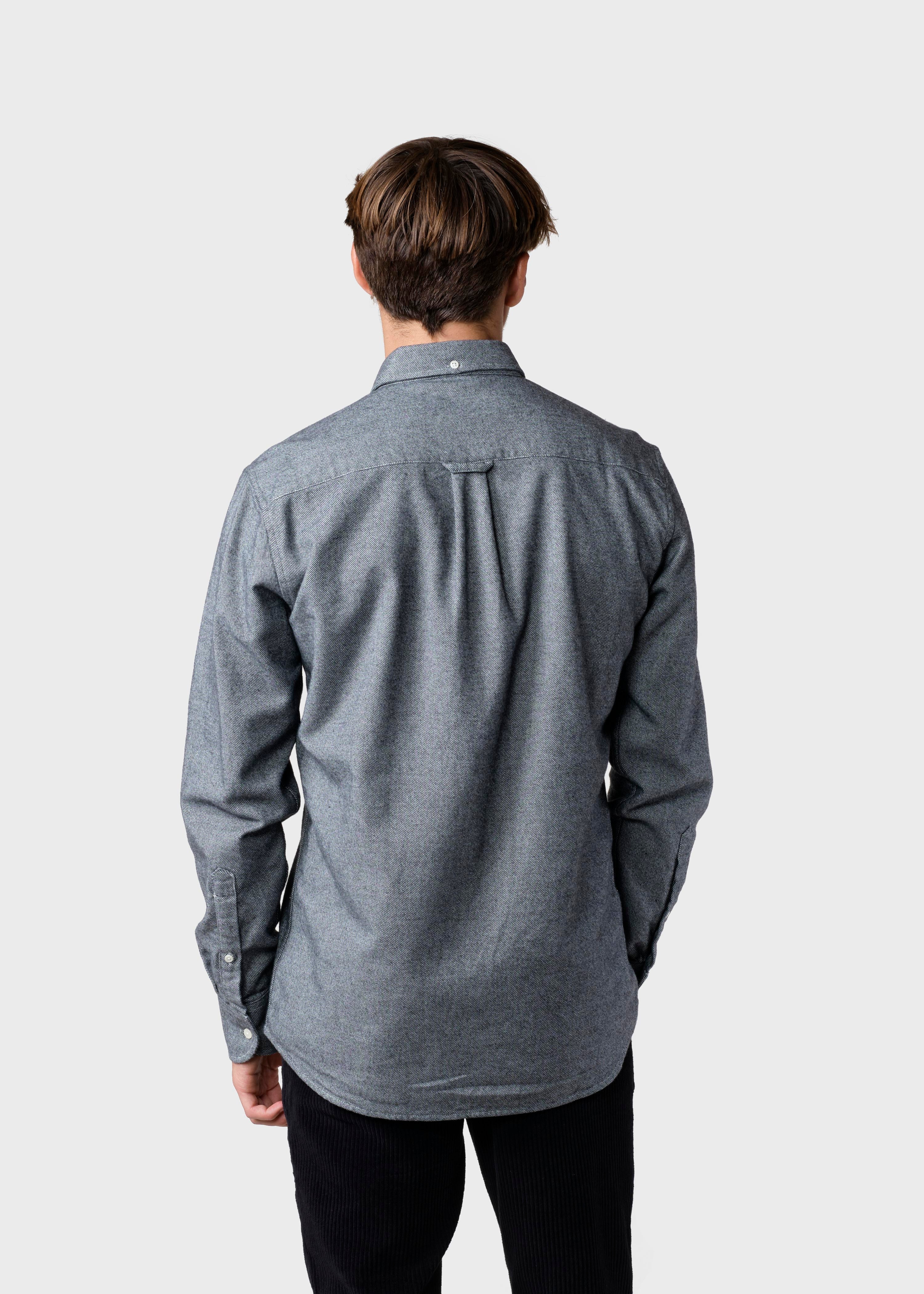 Benjamin Lumber Shirt - Grey Melange