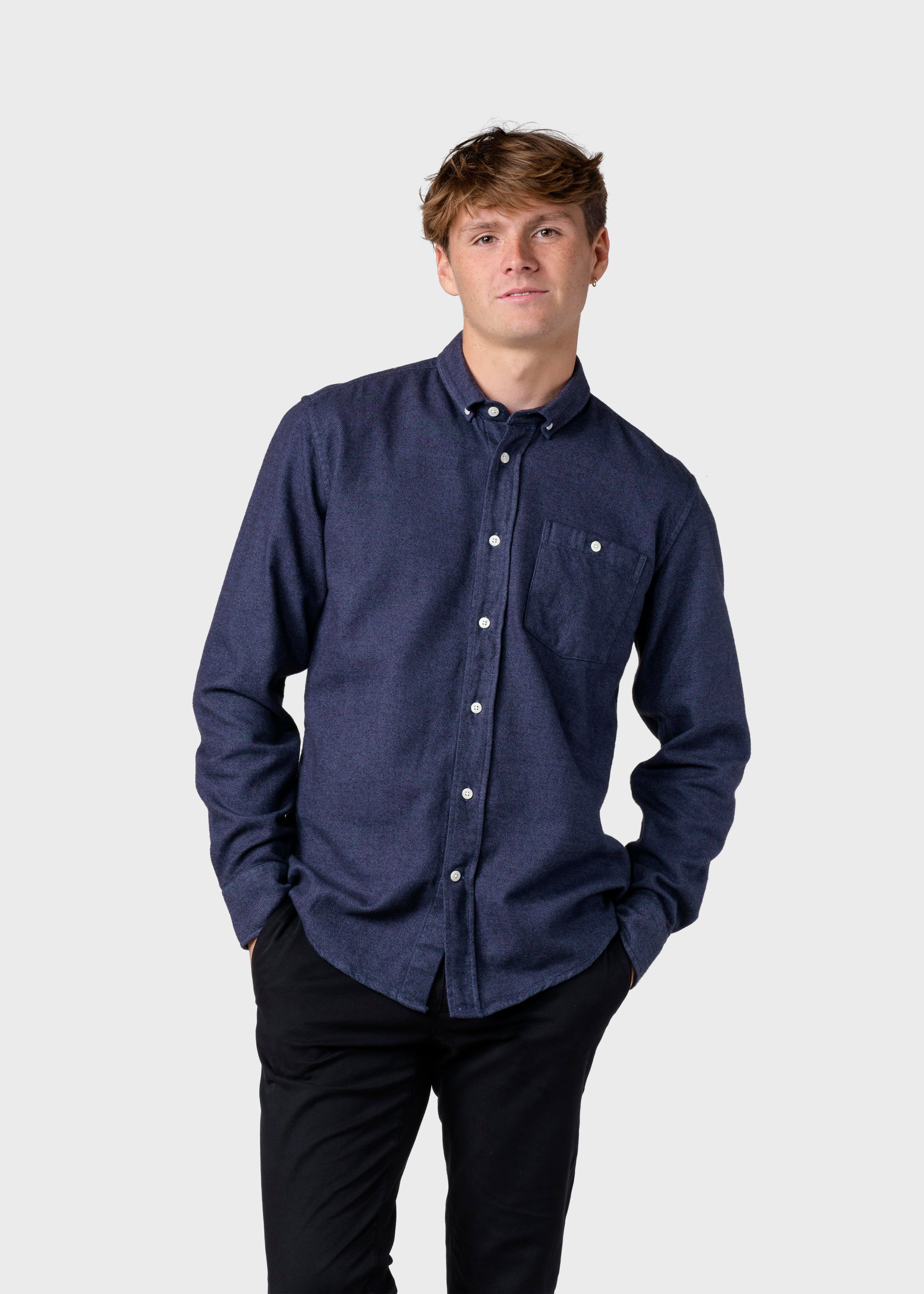 Benjamin Lumber Shirt - Navy