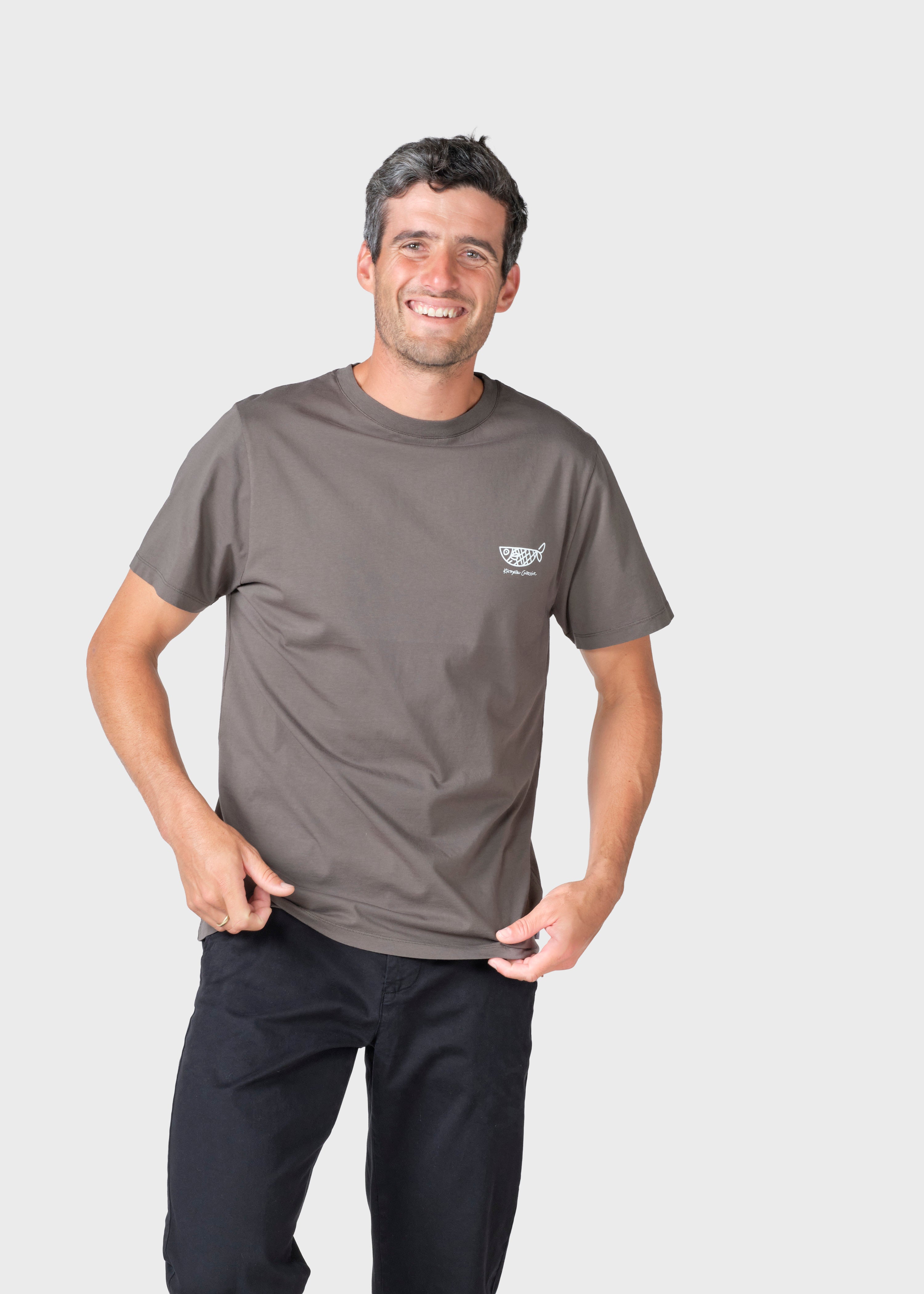 Bent Tee - Taupe