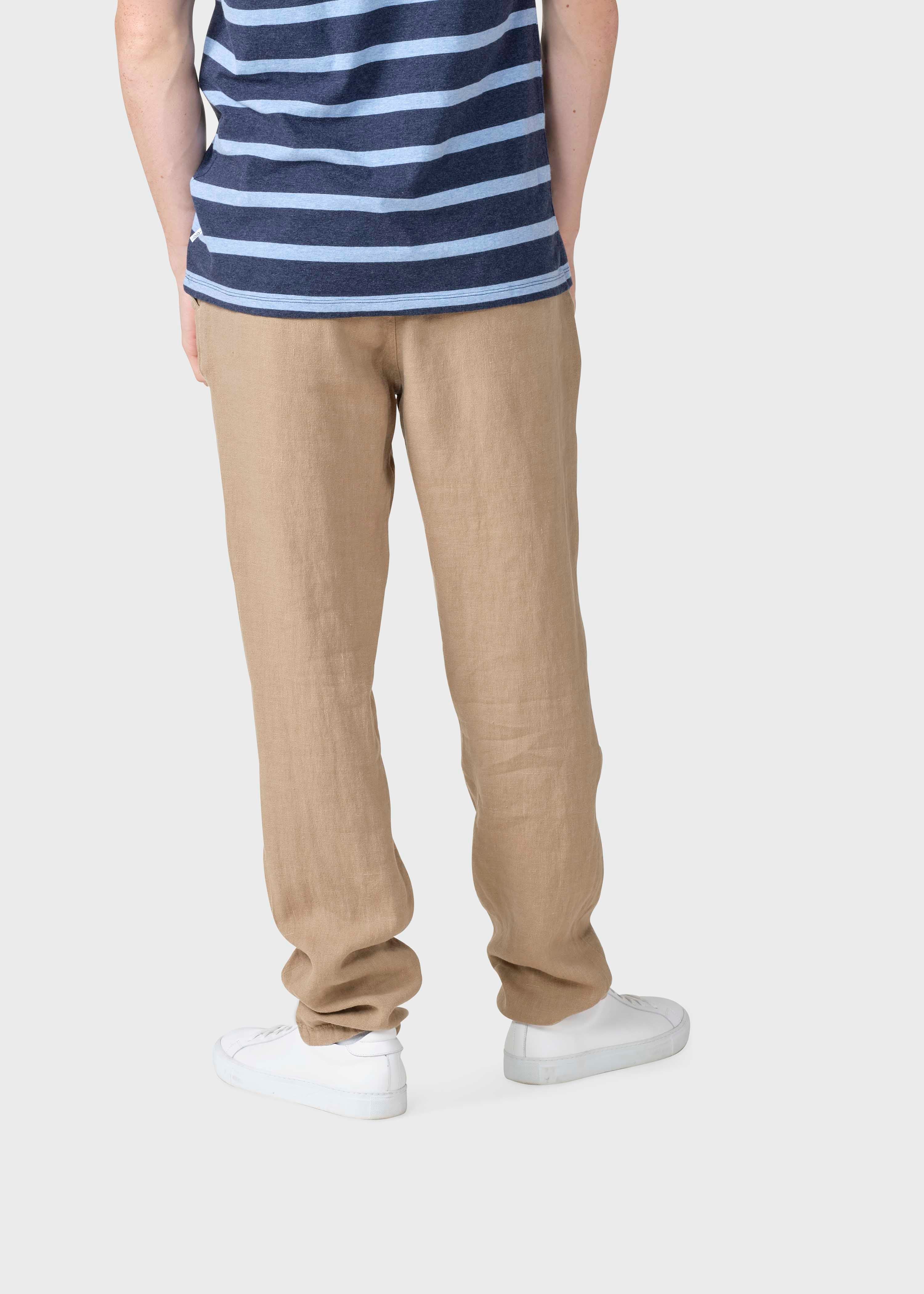 Birger Cotton/linen Pants - Sand