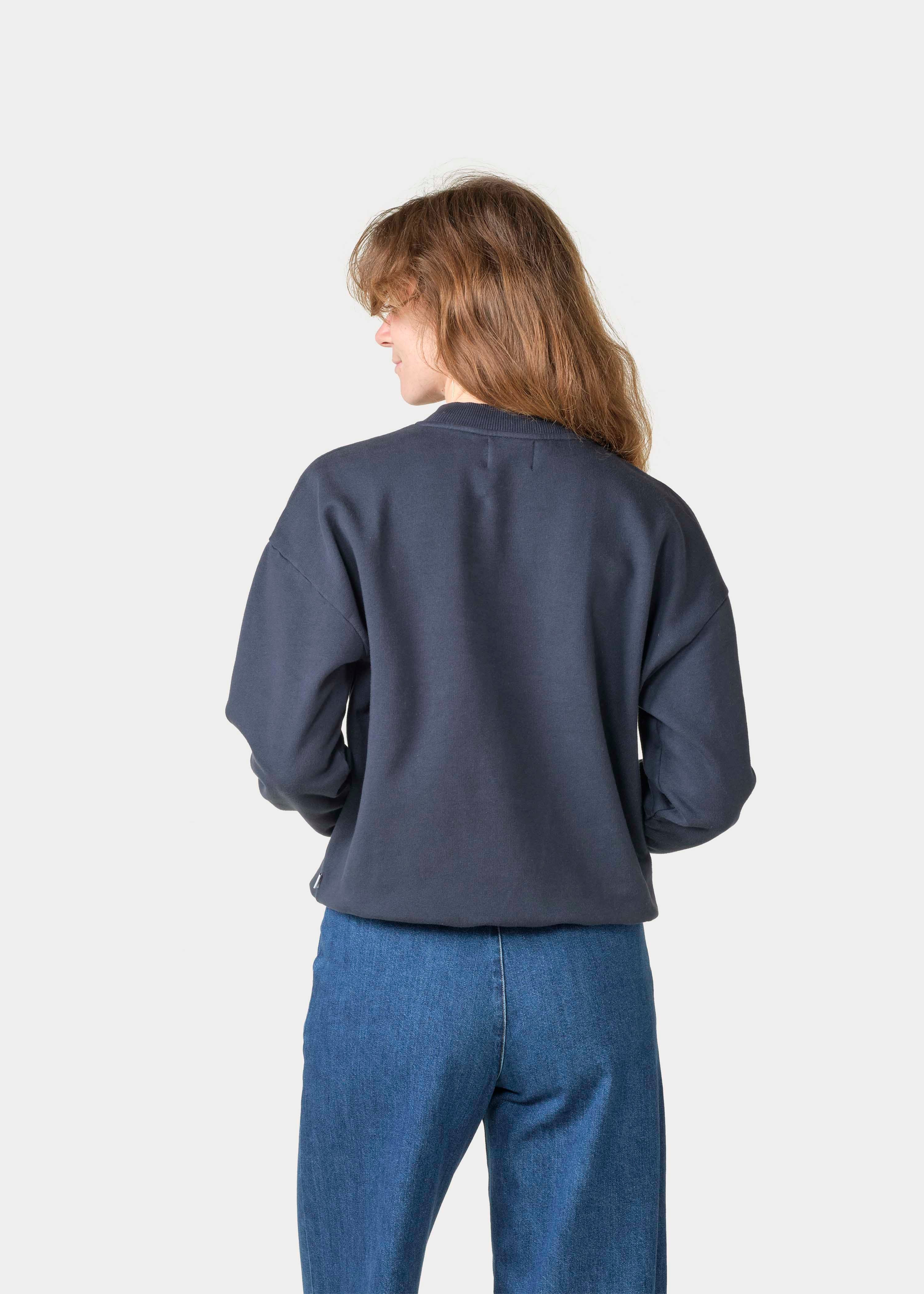 Blossom Sweat - Navy/cream