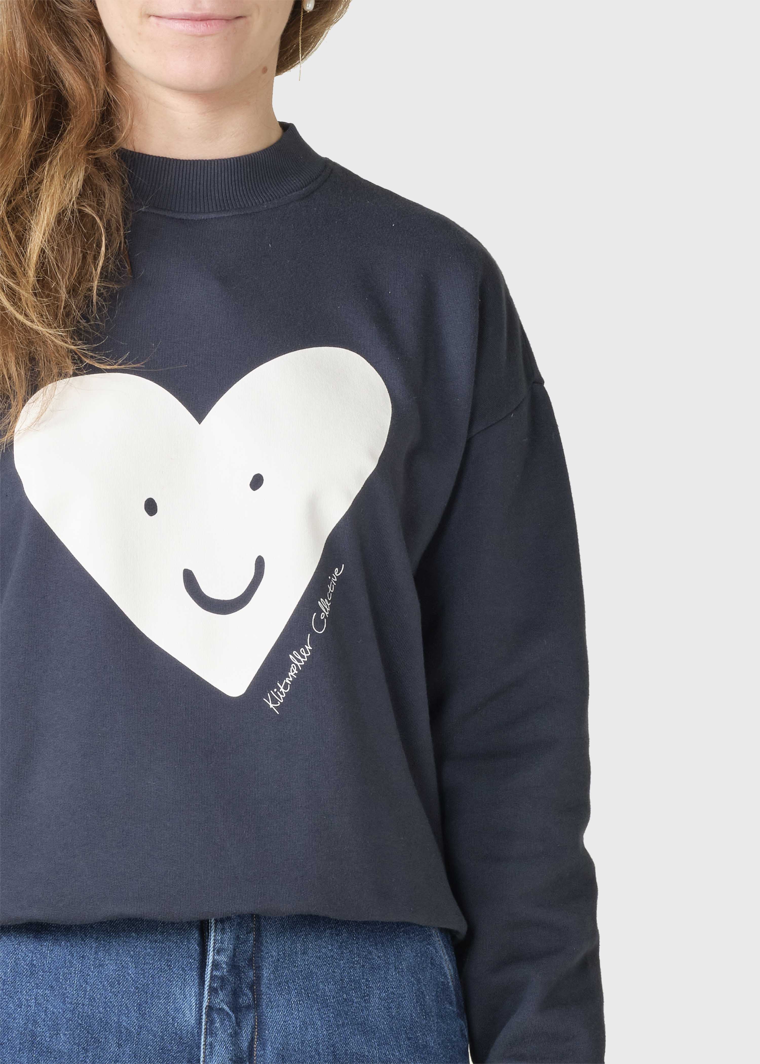 Blossom Sweat - Navy/cream