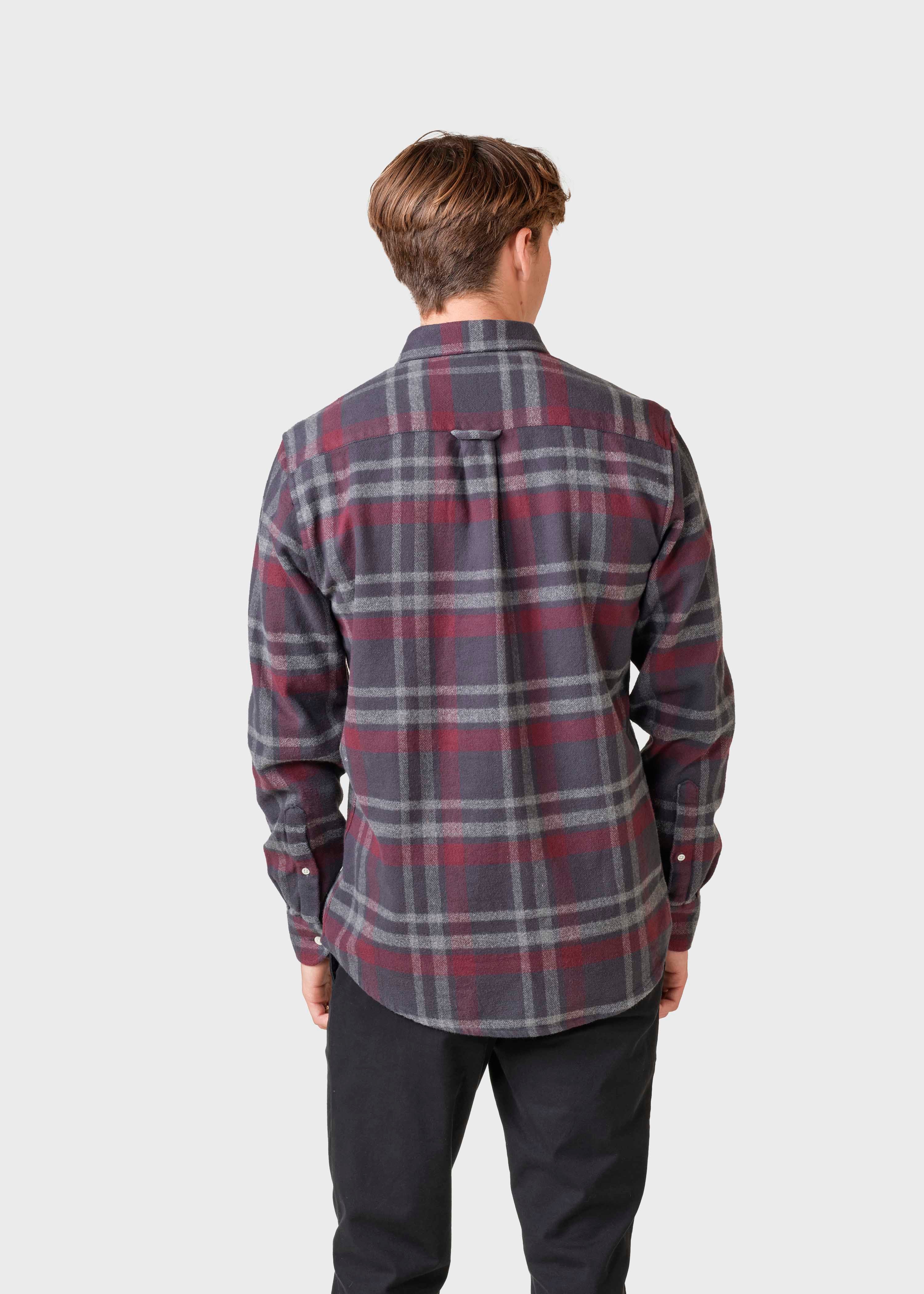 Claus Shirt - Grey/red
