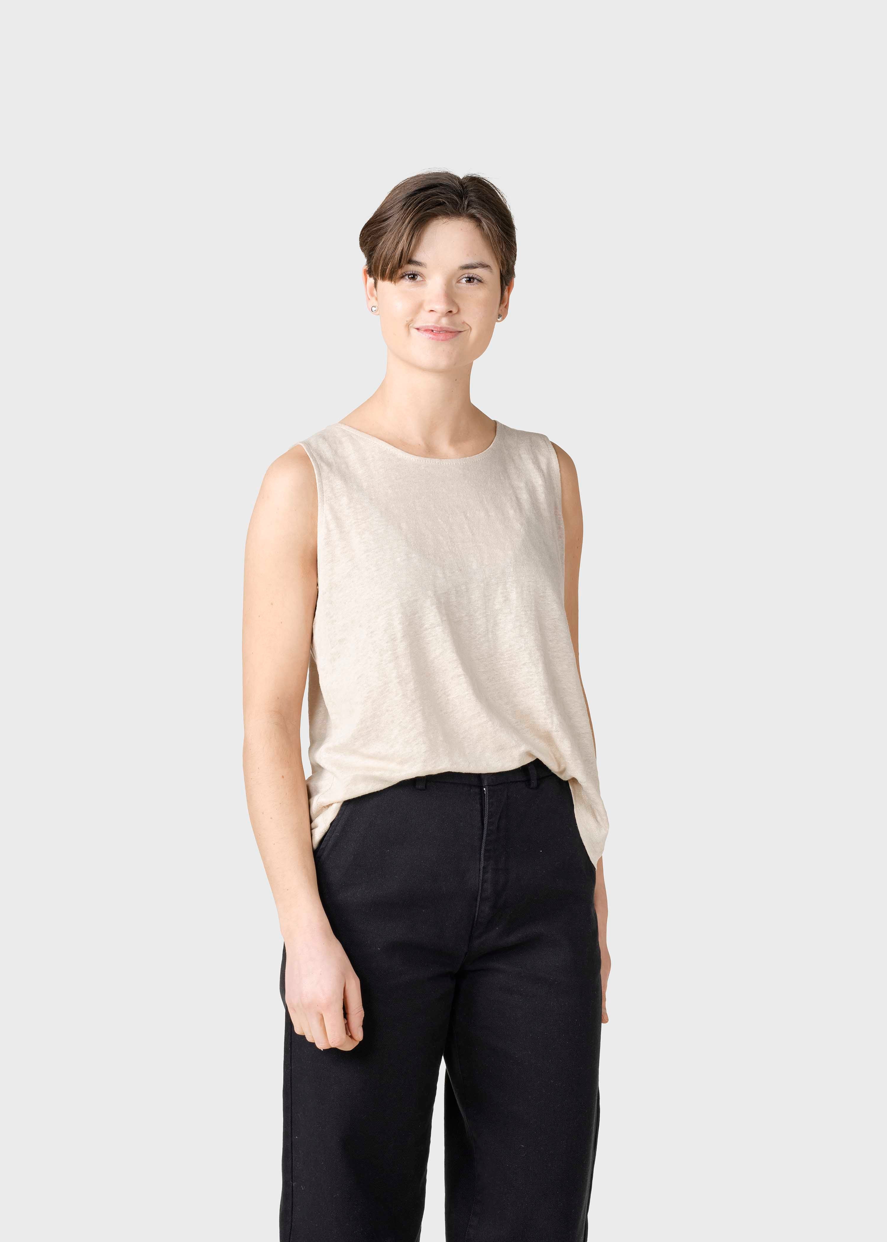 Dee Tank Top - Pastel Sand