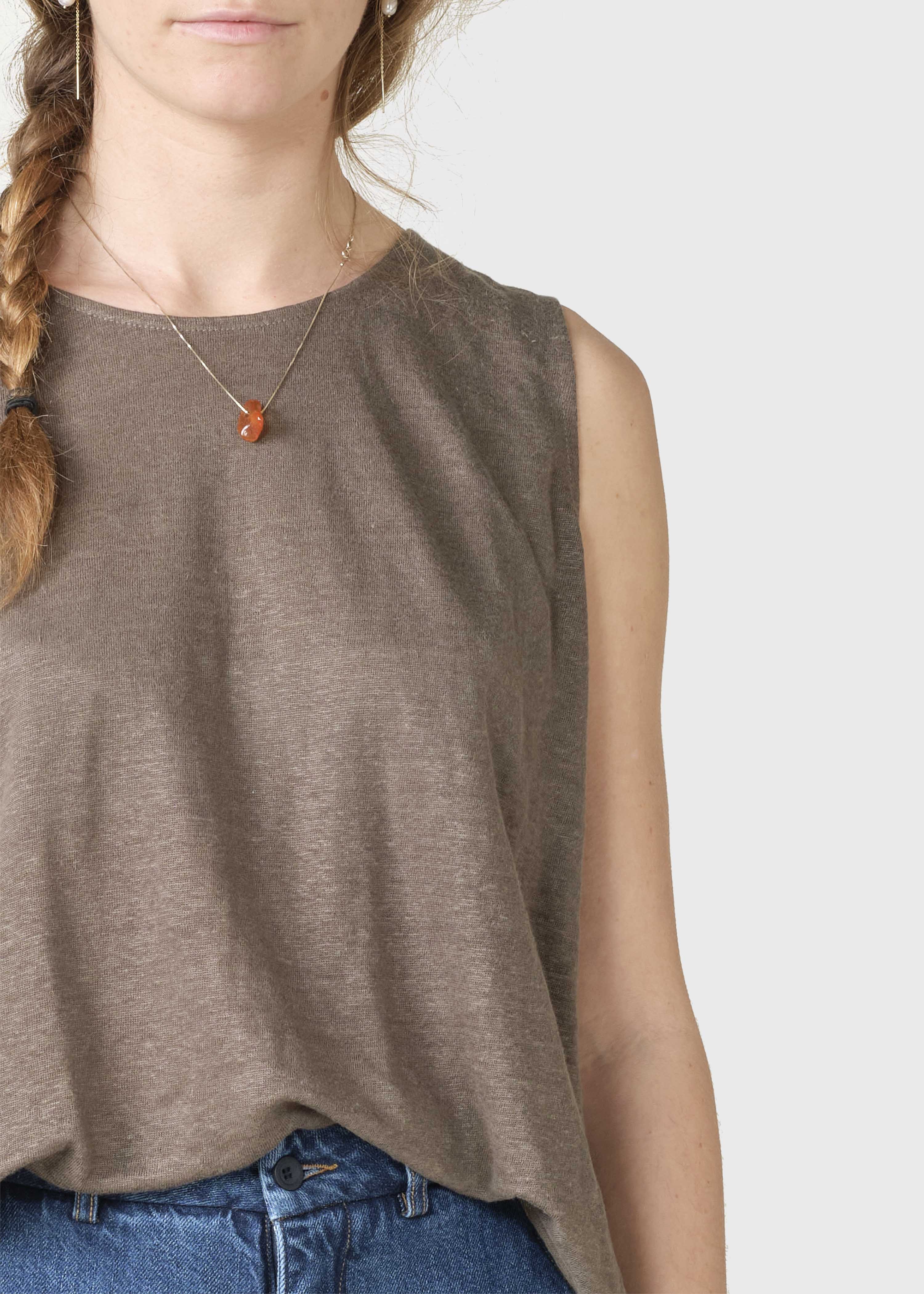 Dee Tank Top - Taupe