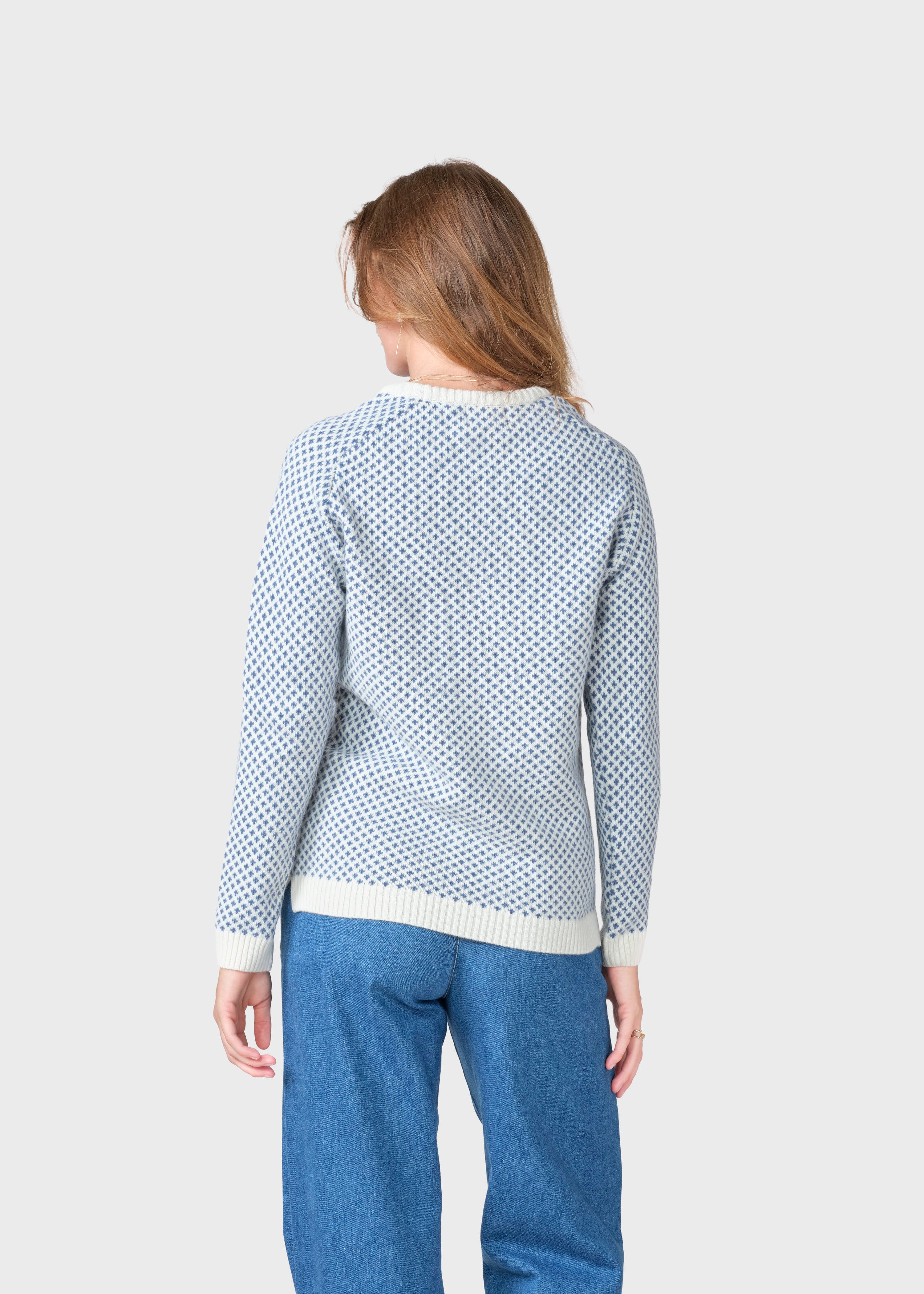 Elaine Knit - Cream/ocean