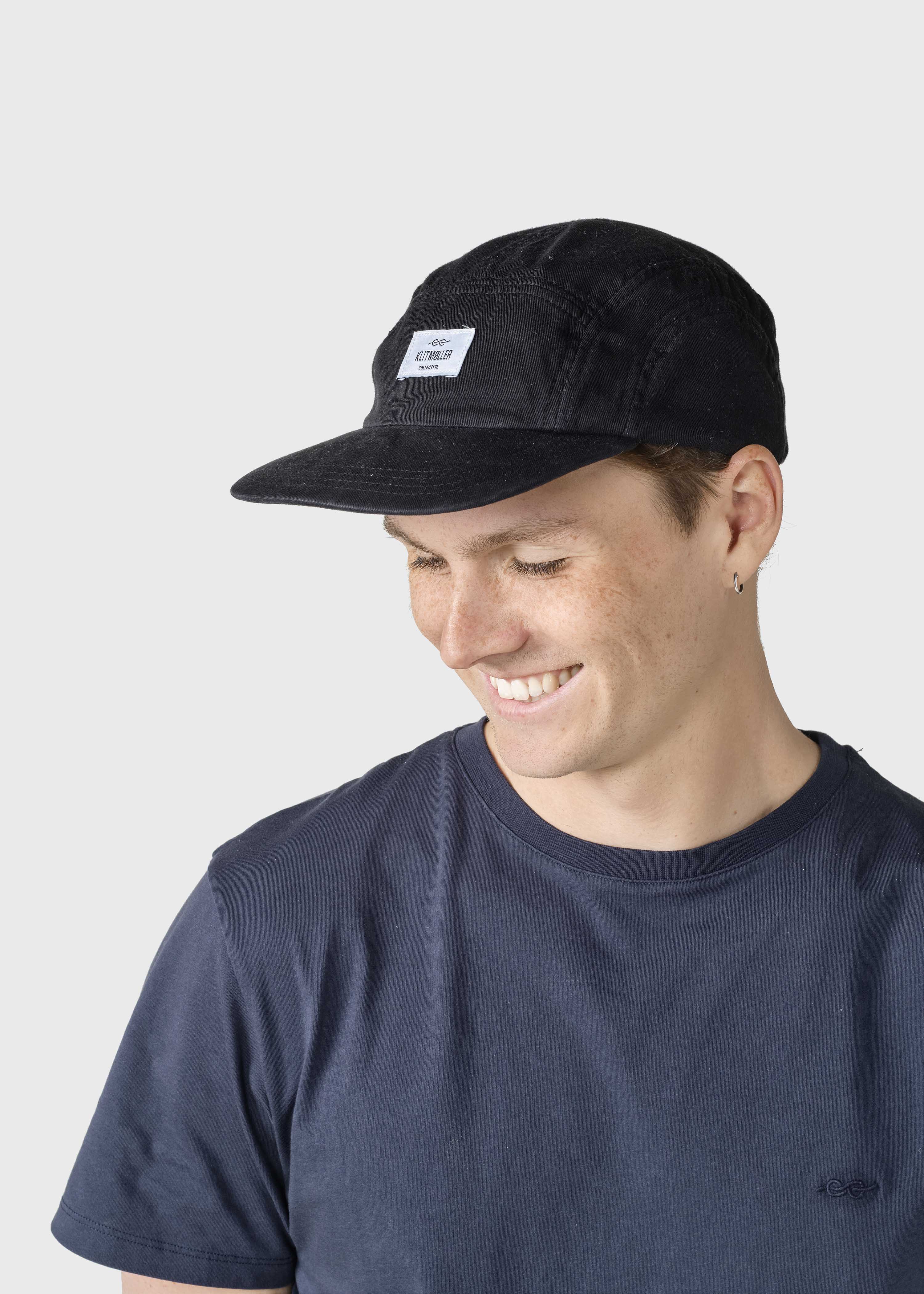 Five Panel Cap - Black
