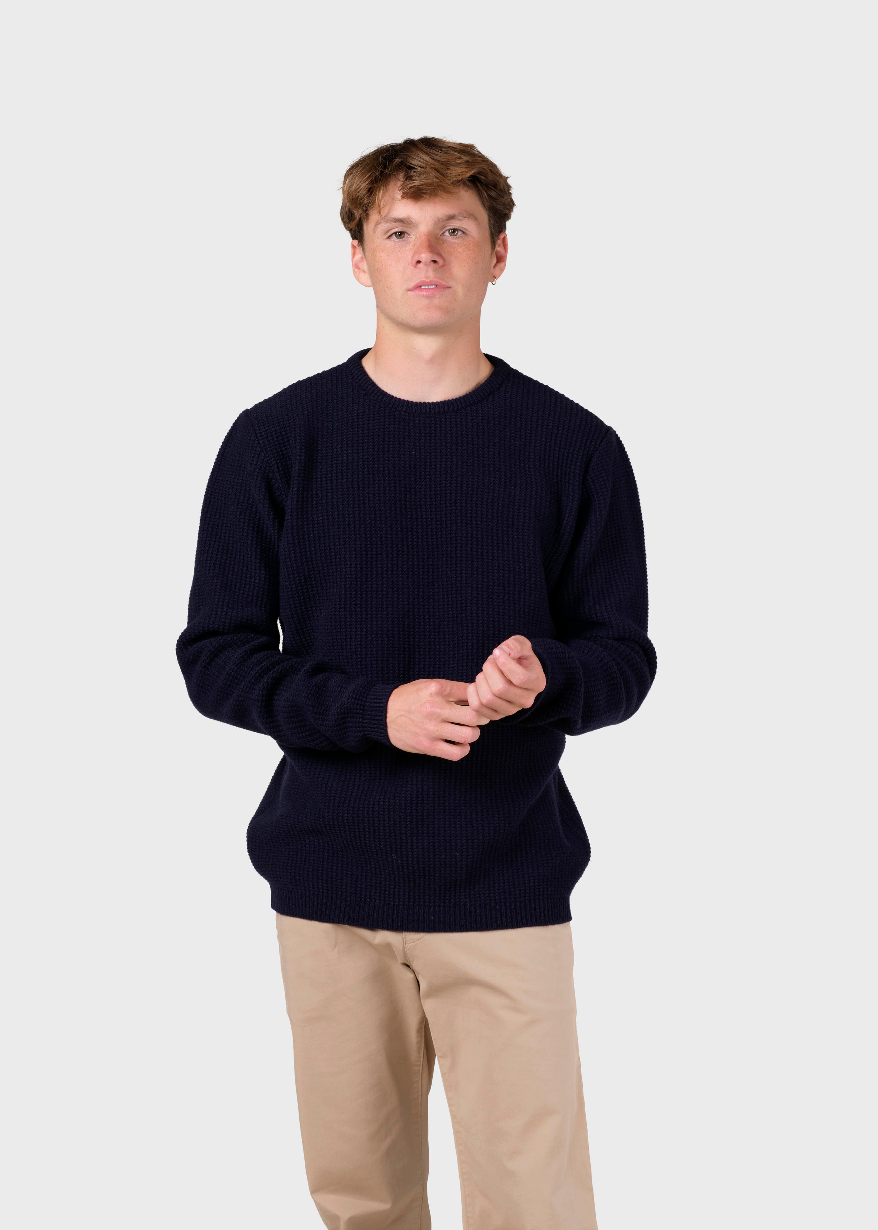 Frede Knit - Navy