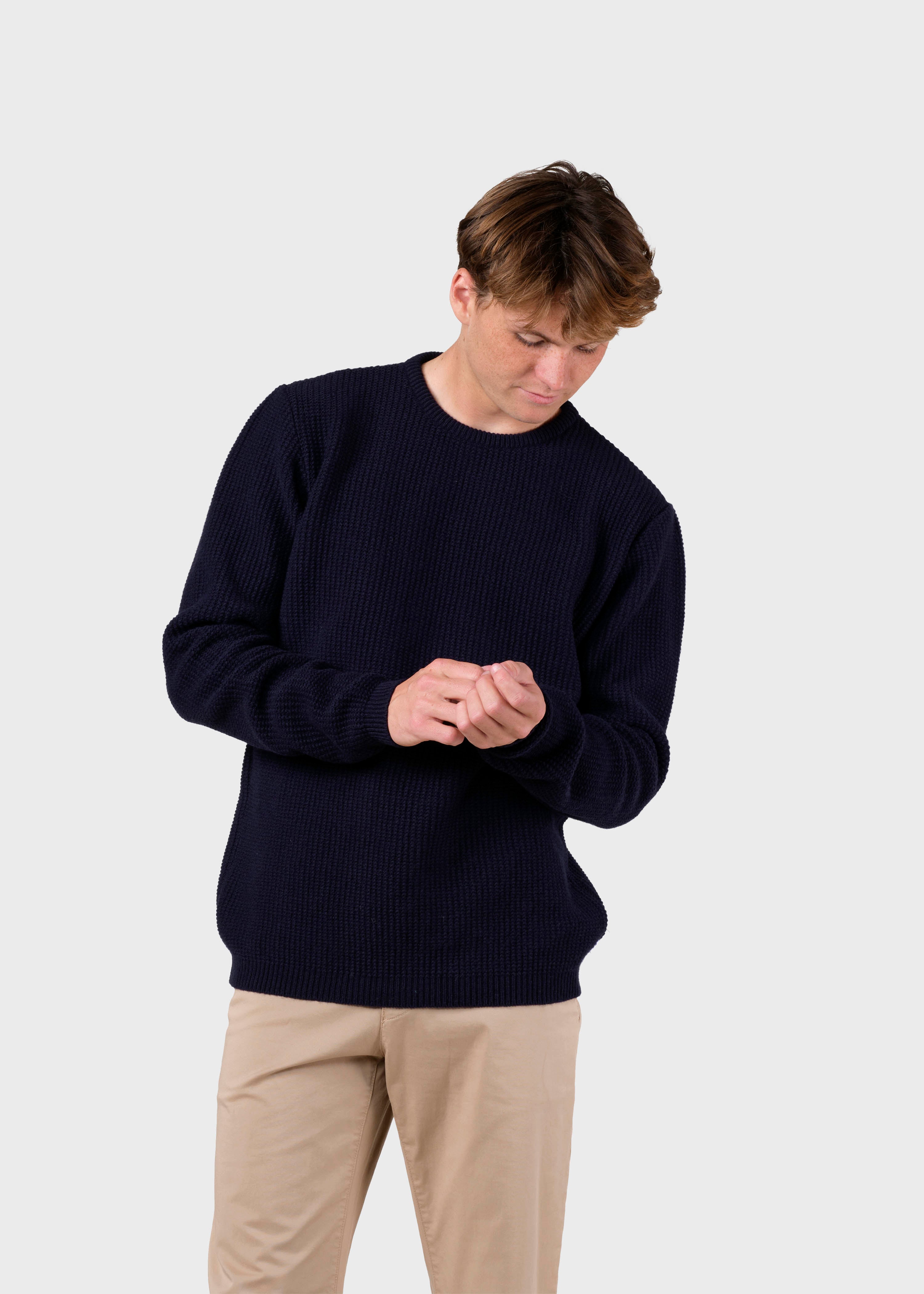 Frede Knit - Navy