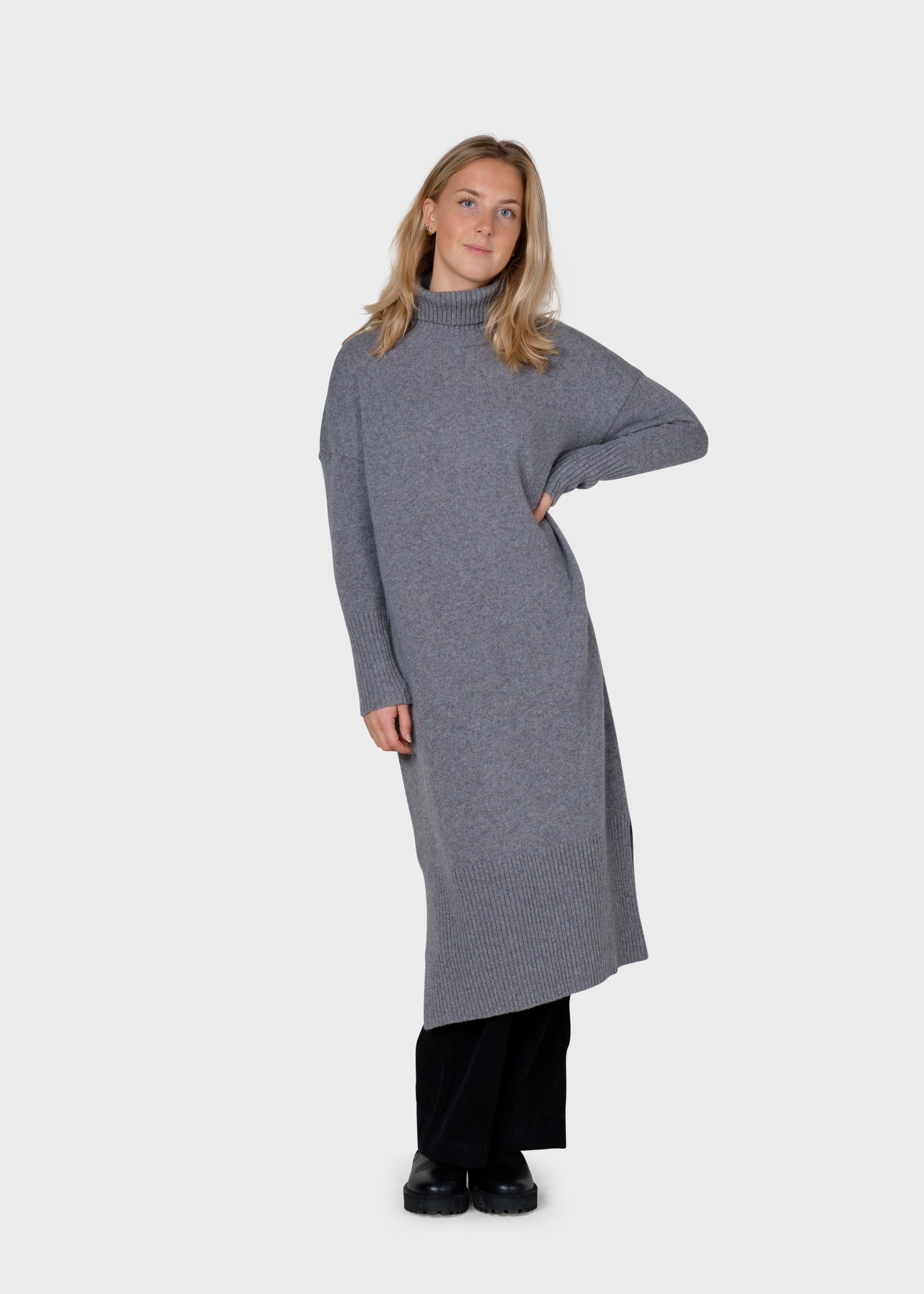Gro Knit Dress - Light Grey