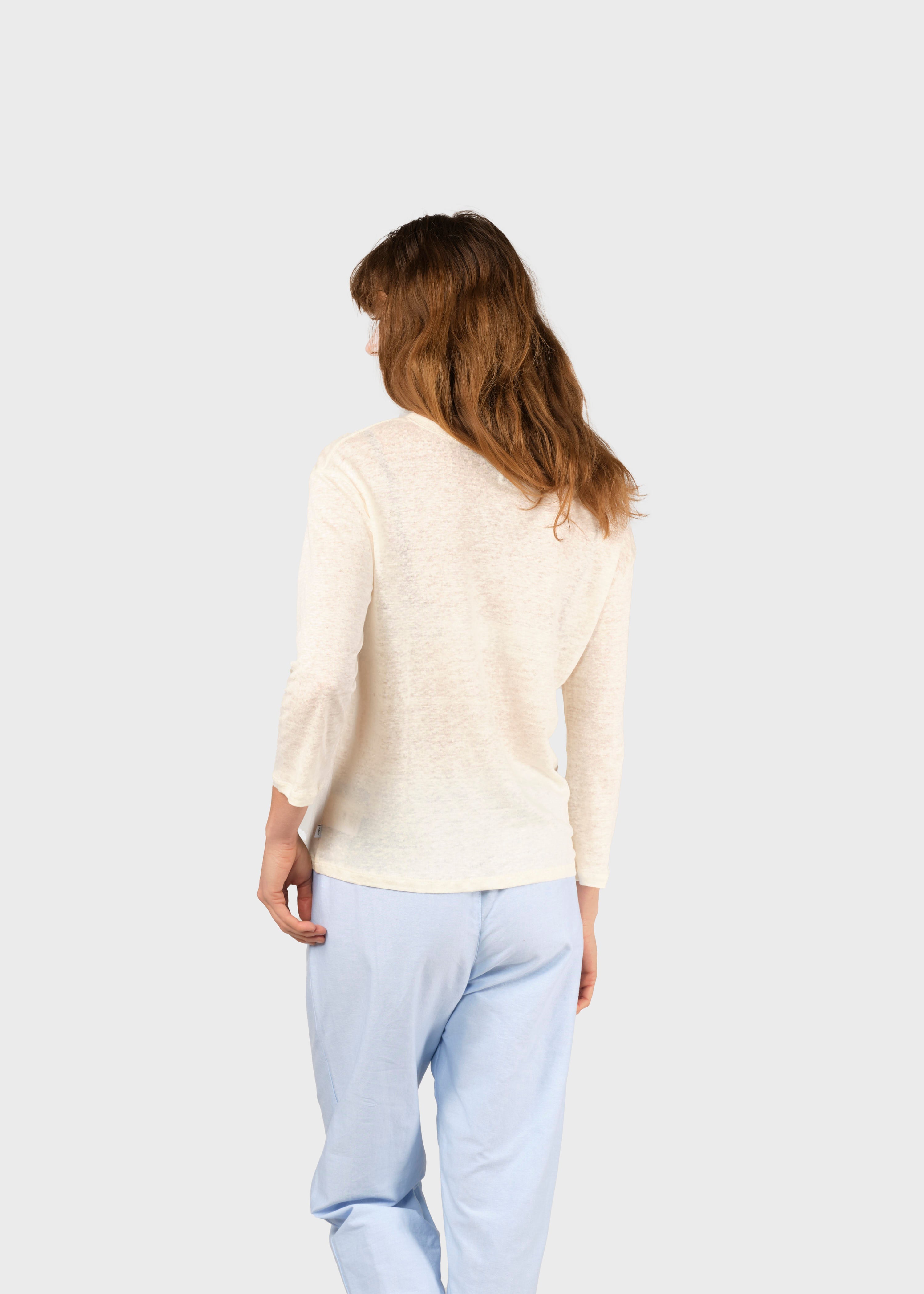 Gudrun Ls Tee - Cream