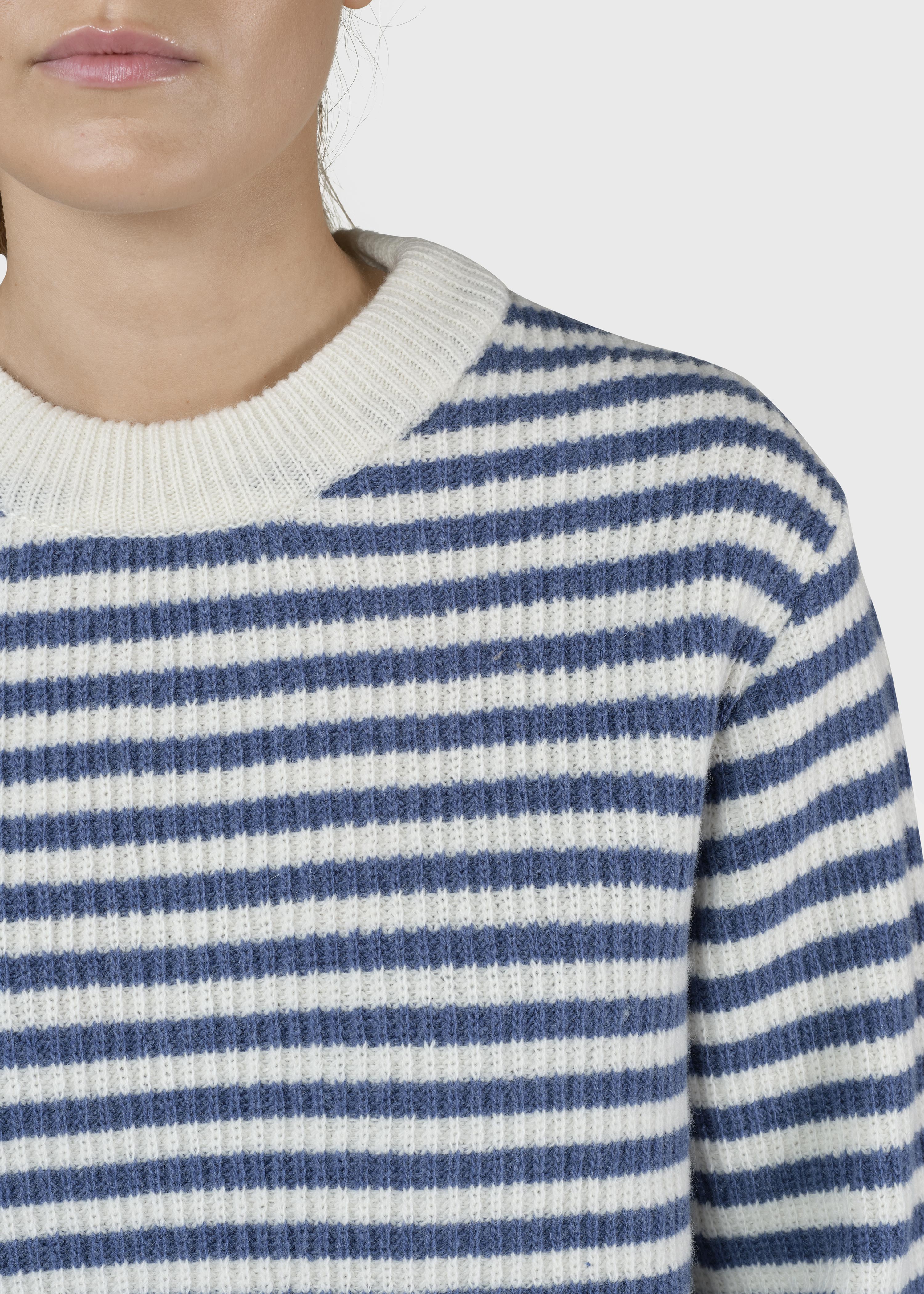Gunilla Knit - Cream/ocean