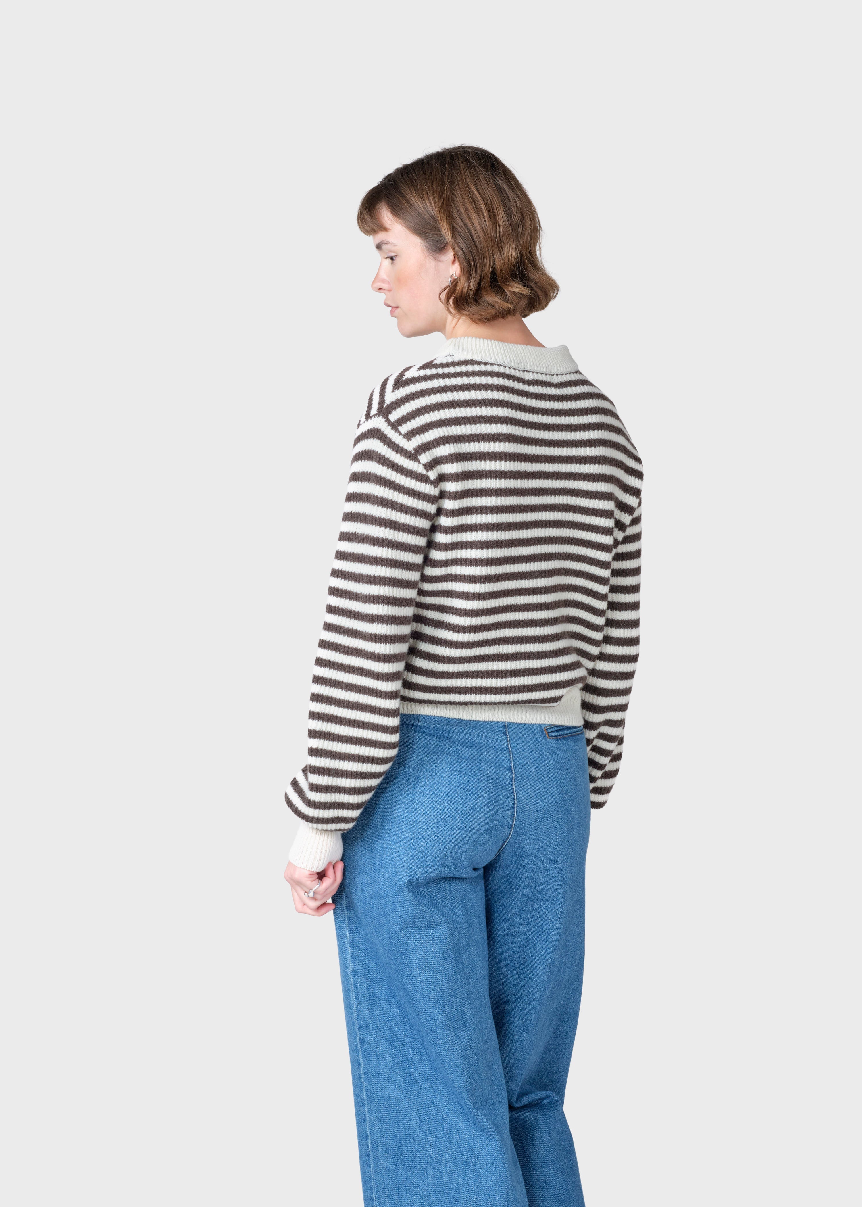 Gunilla Knit - Taupe/cream