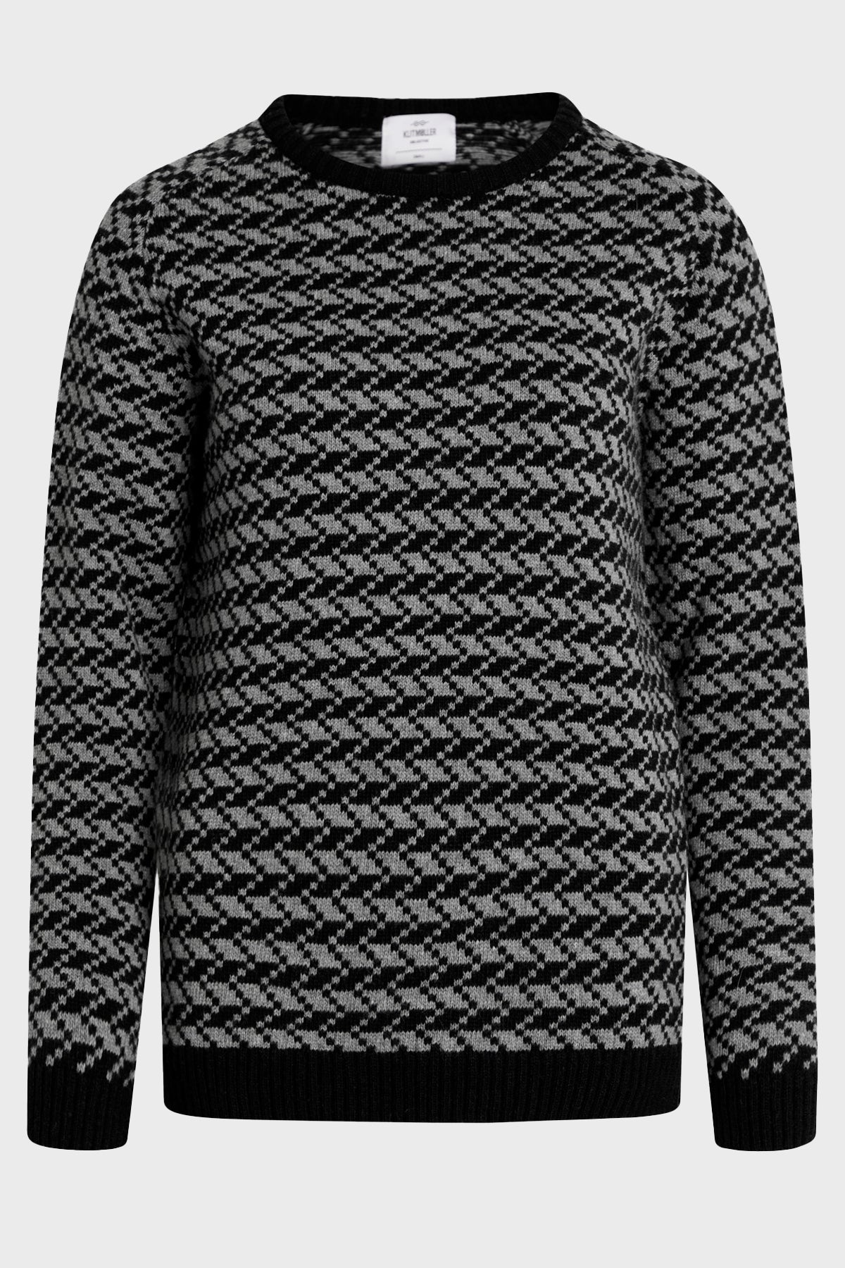 Ida Knit - Black/light Grey