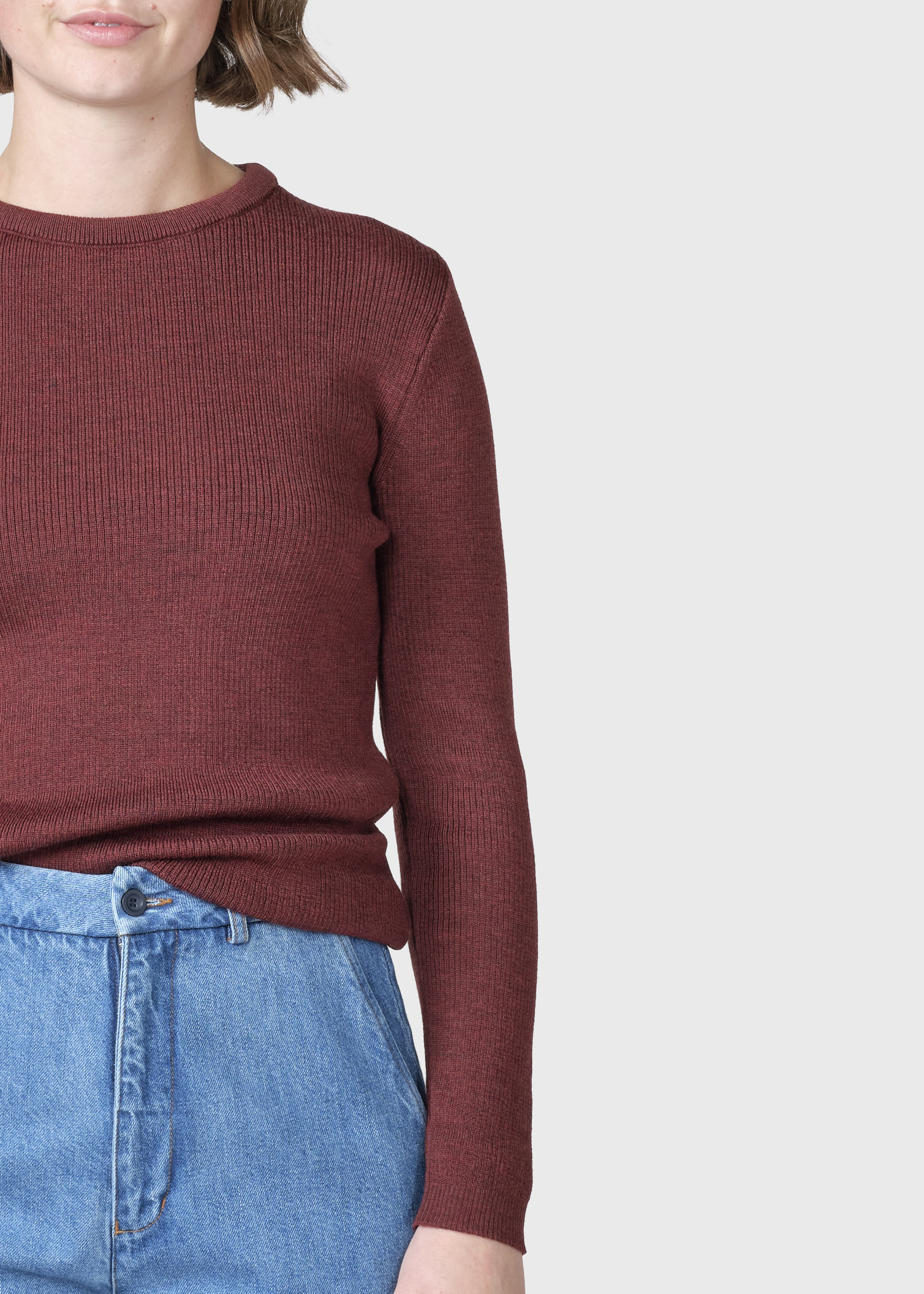 Ingrid Knit - Burgundy