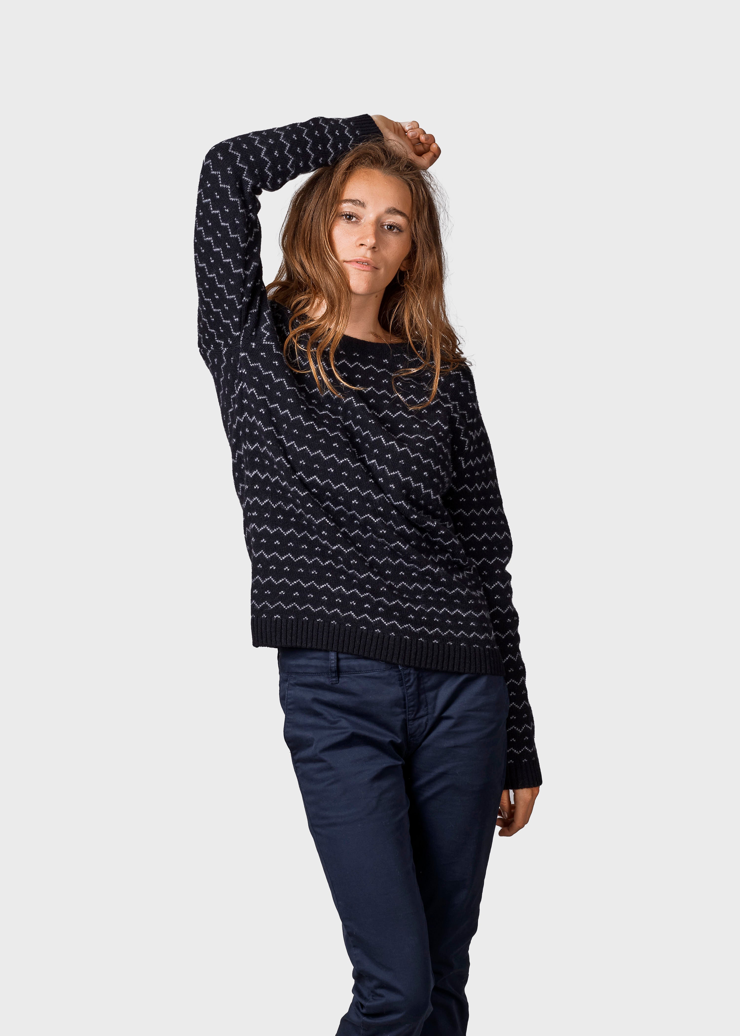 Jasmin - Black/light Grey