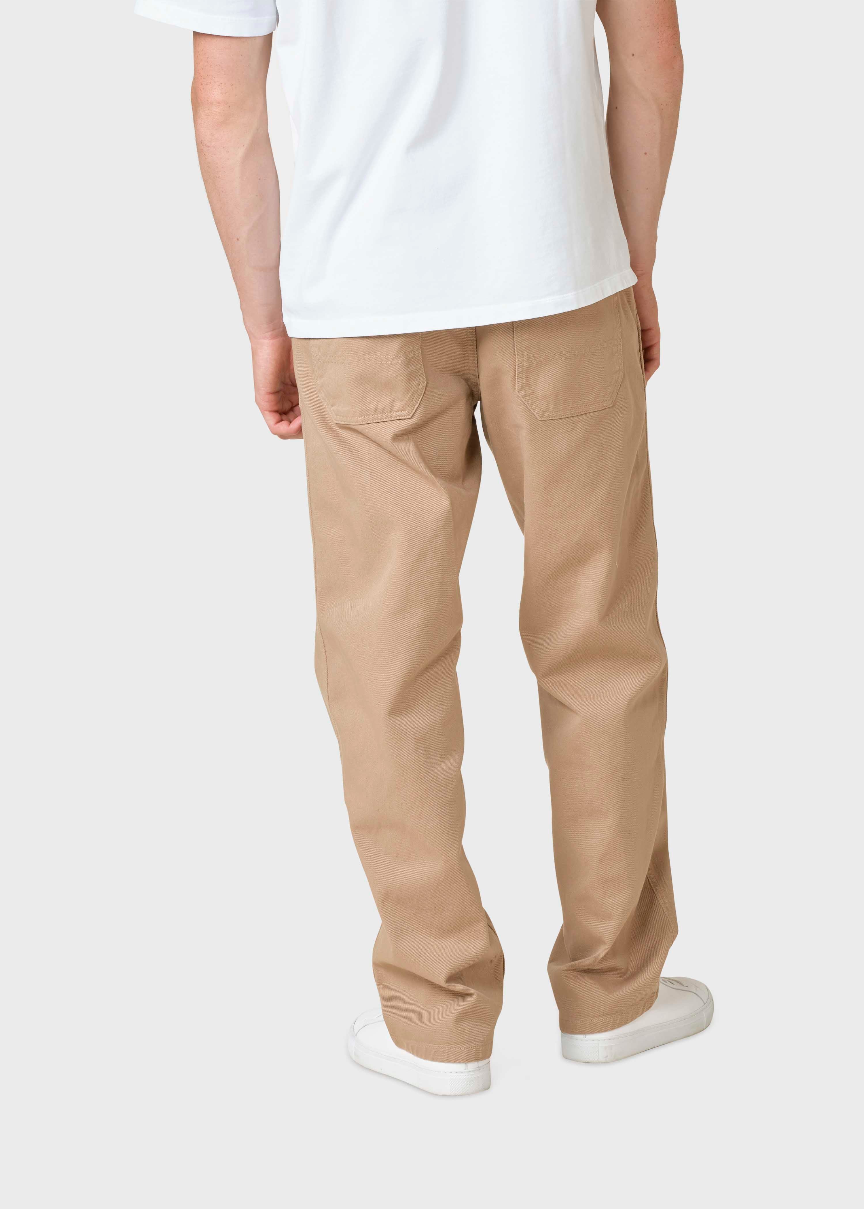 Jimmy Twill Pants - Washed Sand