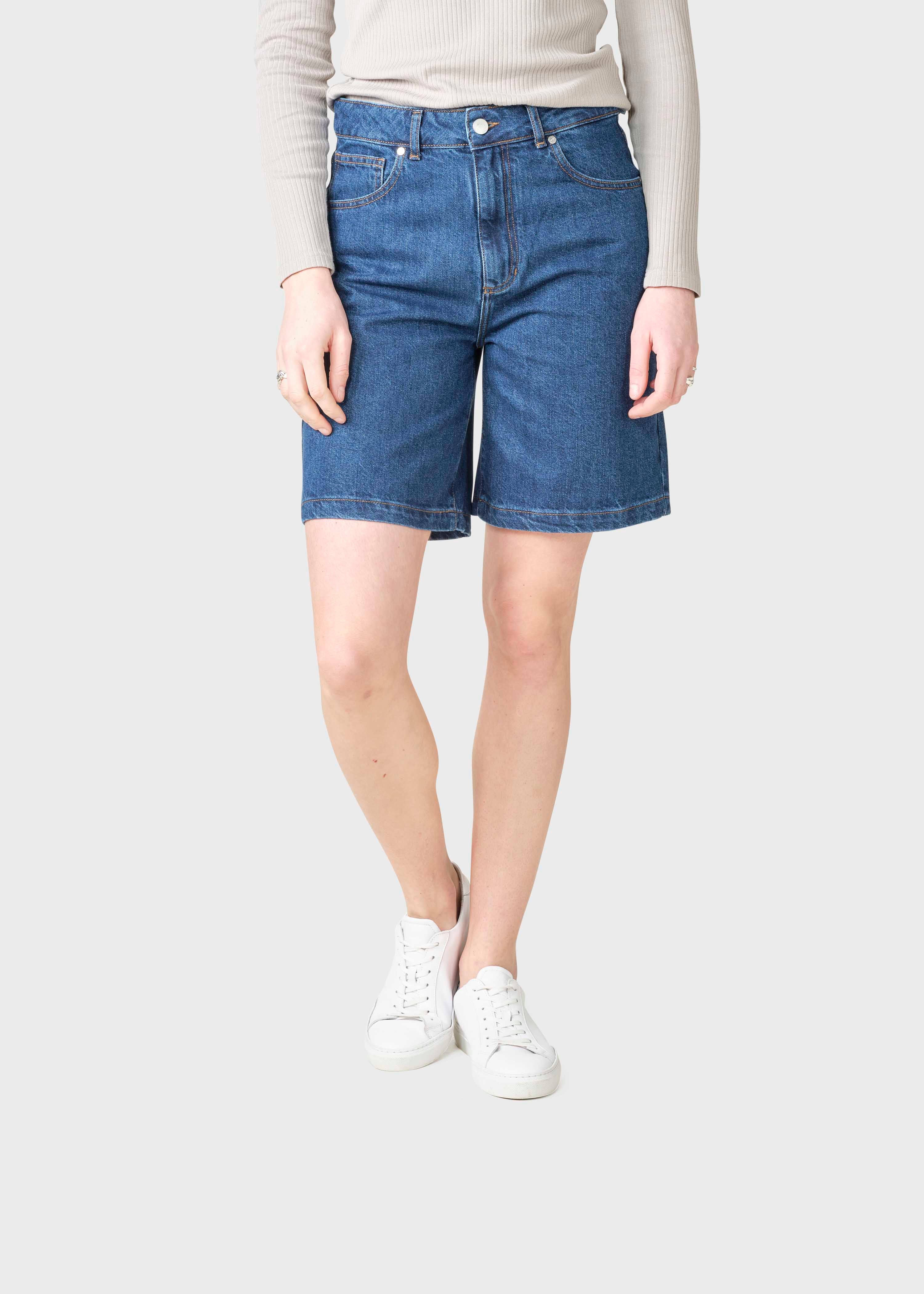 Jules Shorts - Dark Blue Stonewash