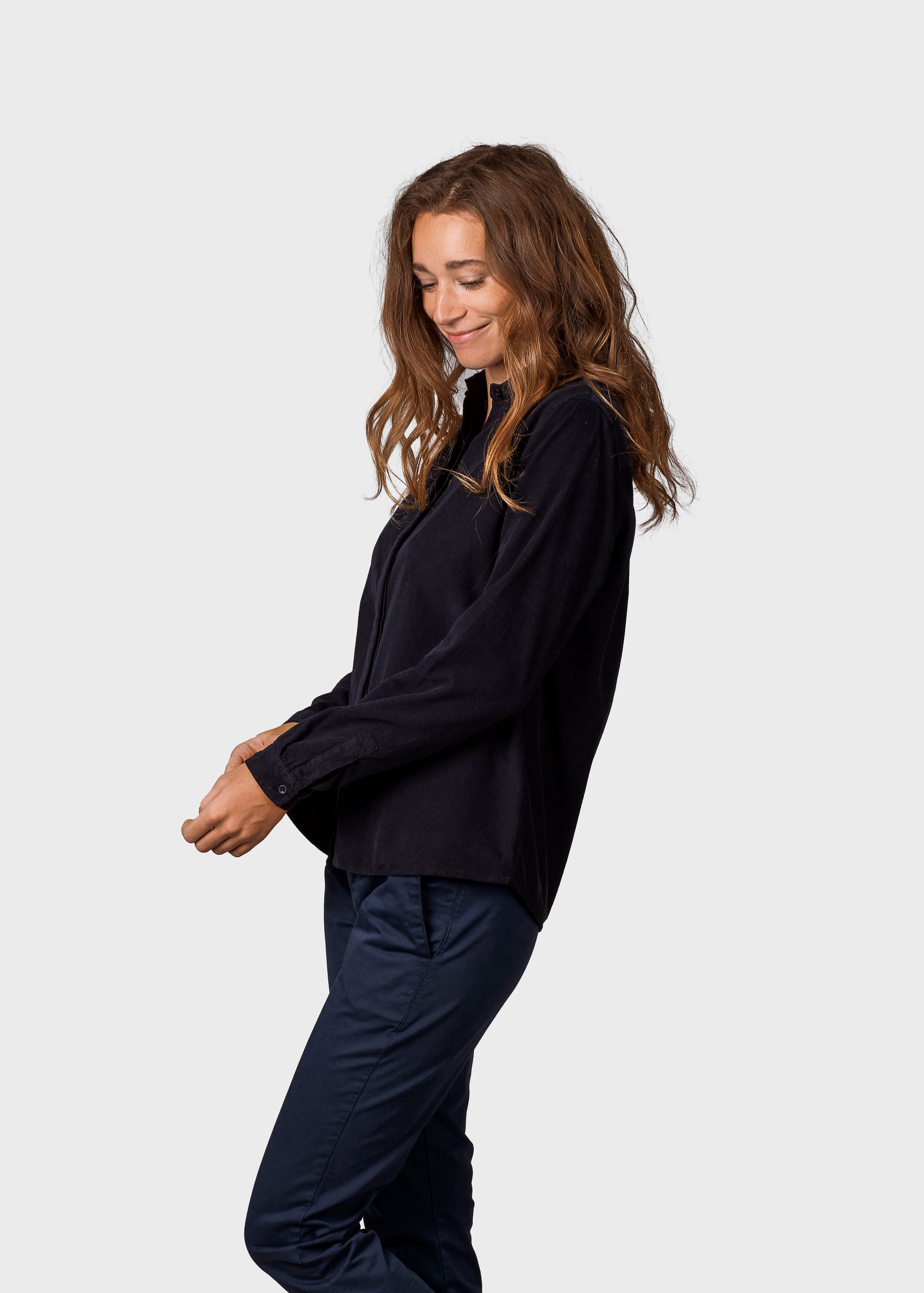 Julie Corduroy Shirt - Black