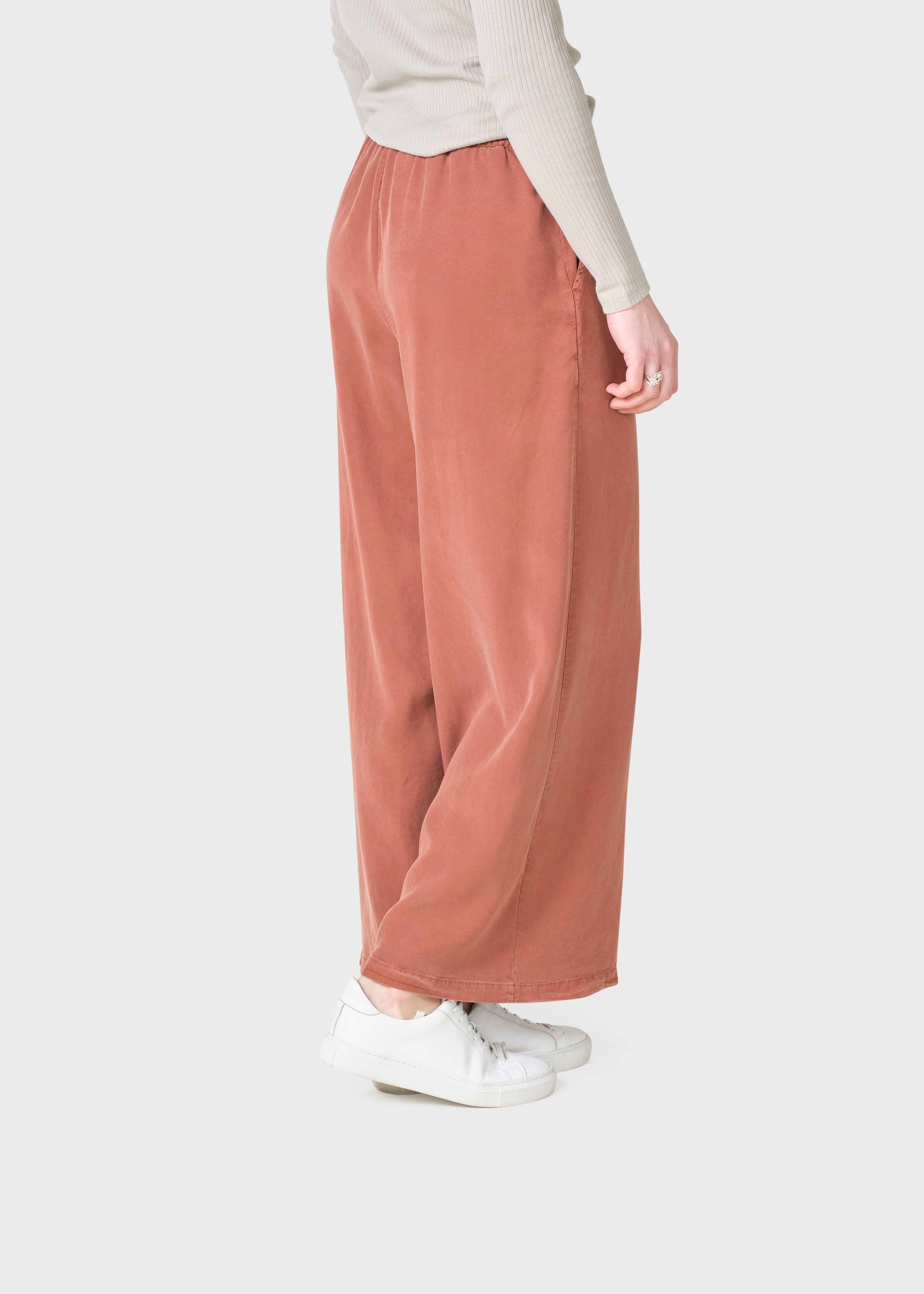 Kaja Lyocell Pants - Burnt Sienna
