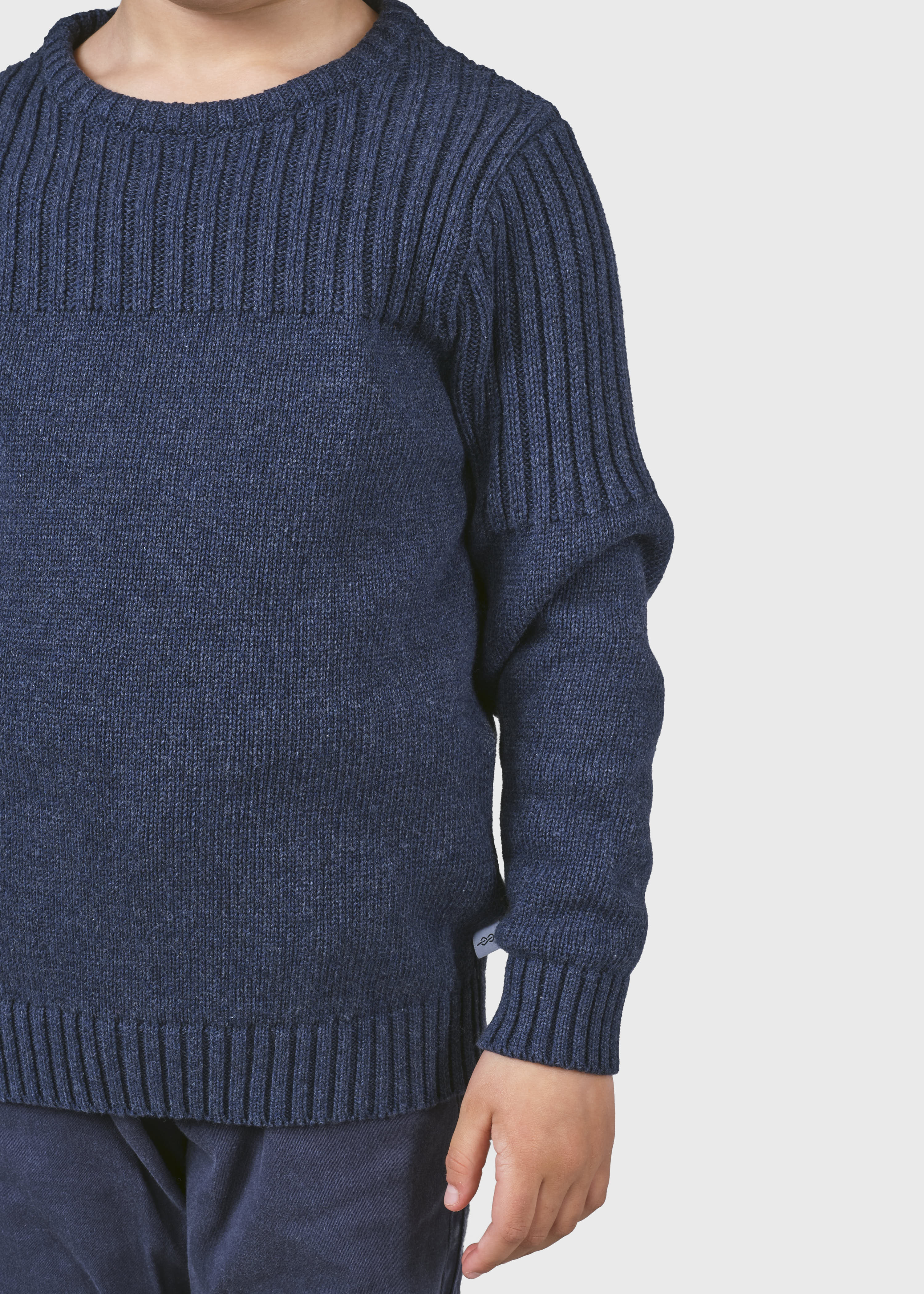 Kids Pattern Cotton Knit - Ocean