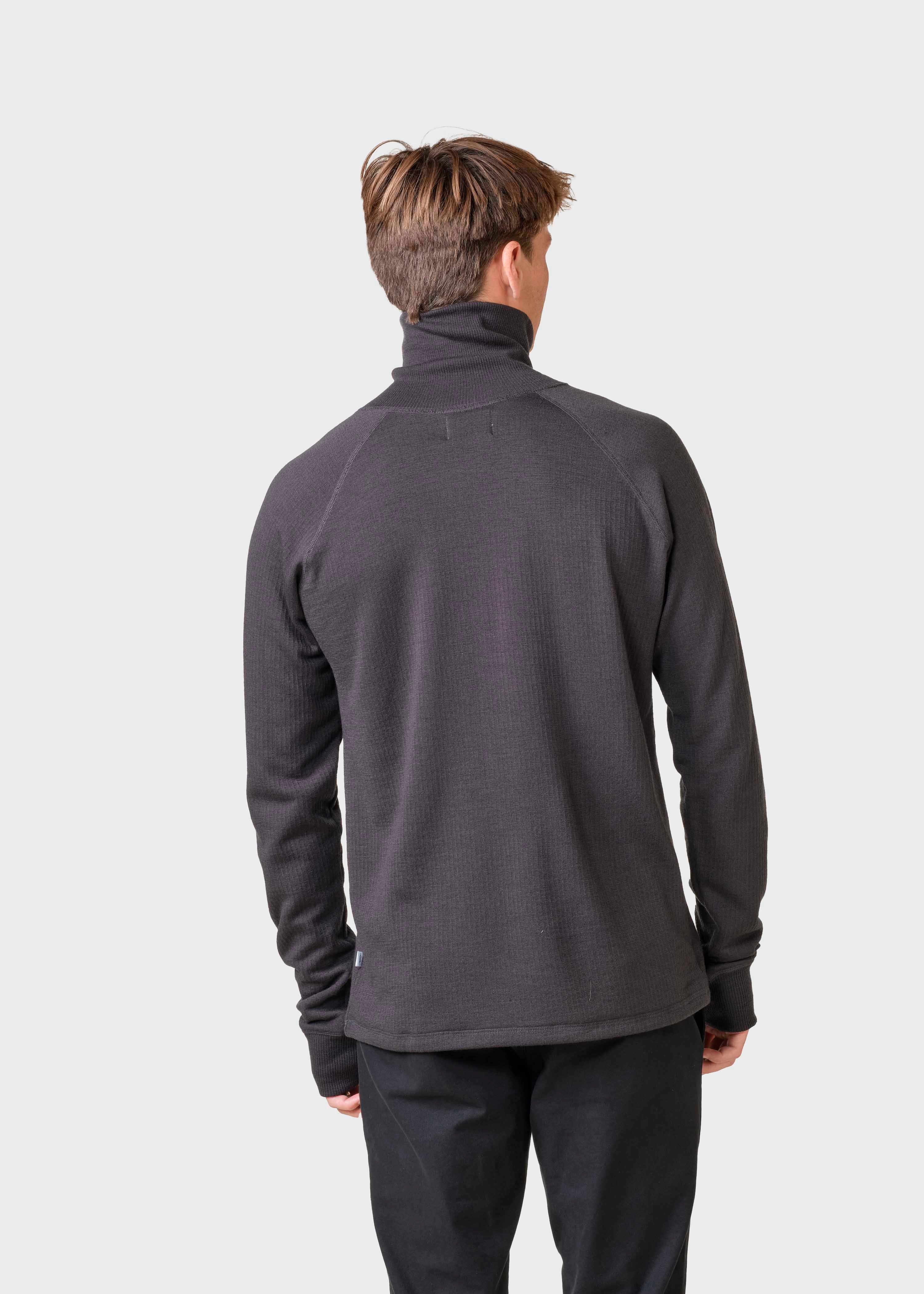 Knuth Wool Zip - Black