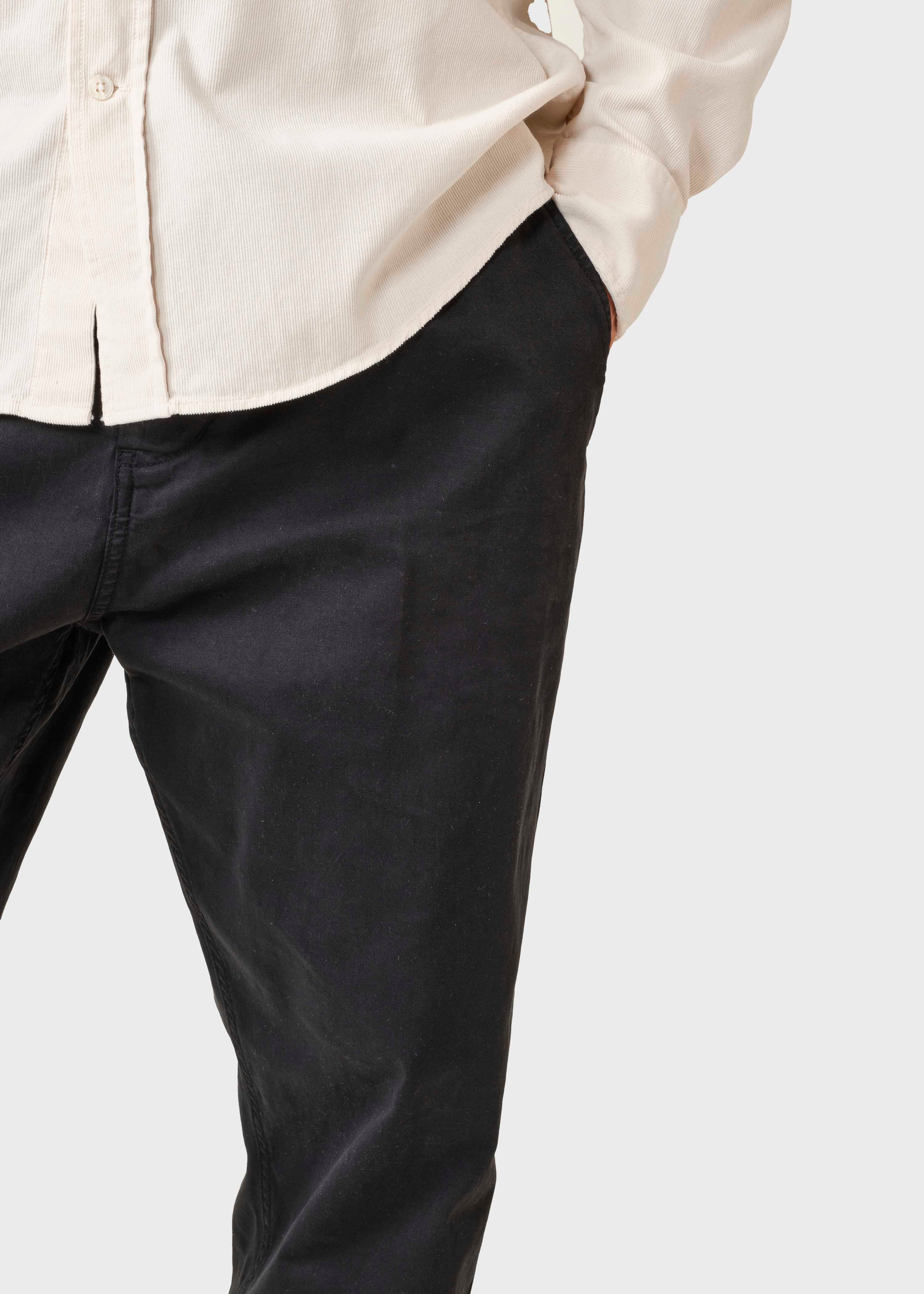 Kristian Twill Pants - Black