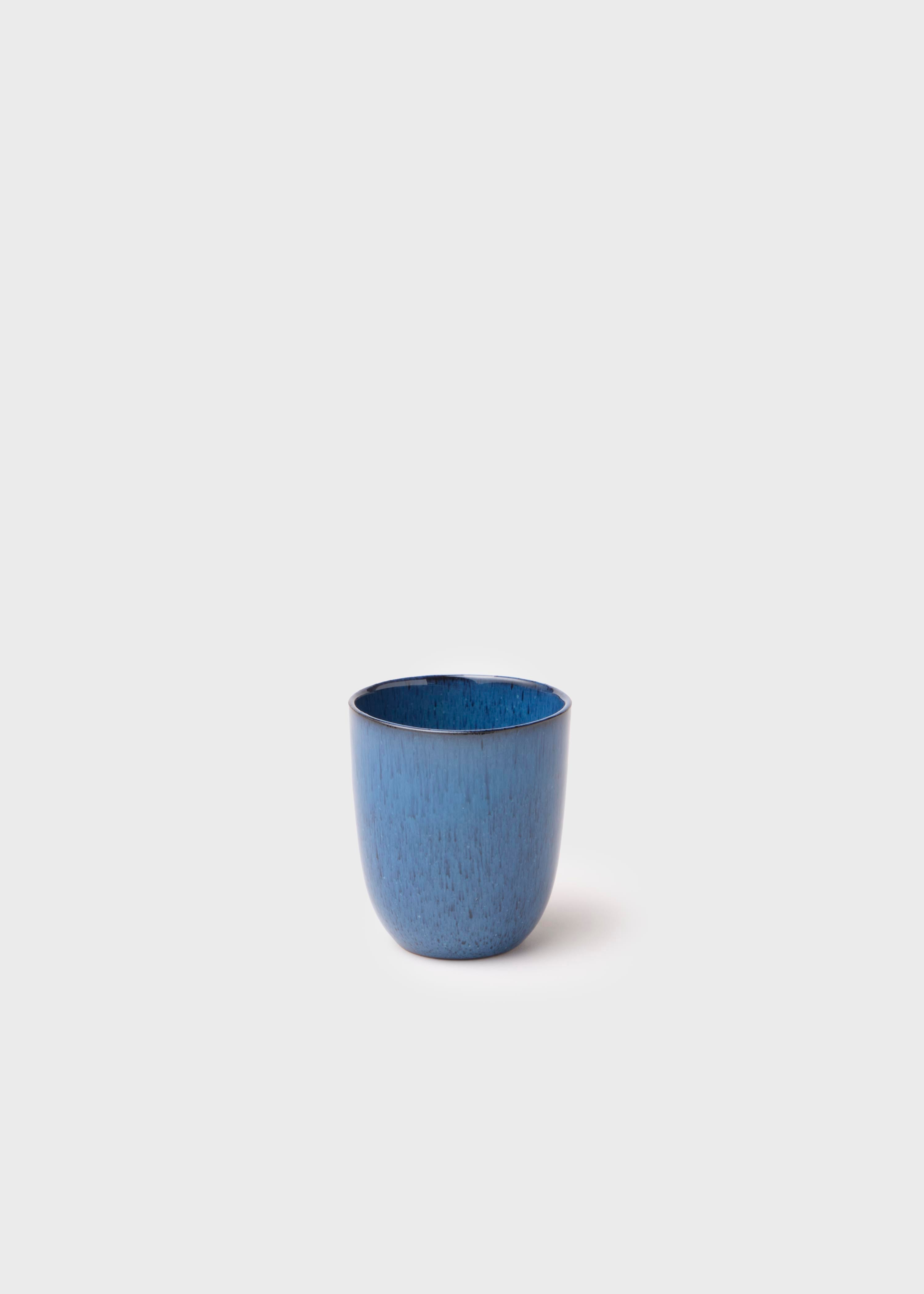 Large Coffee Cup - 10 Cm - Indigo