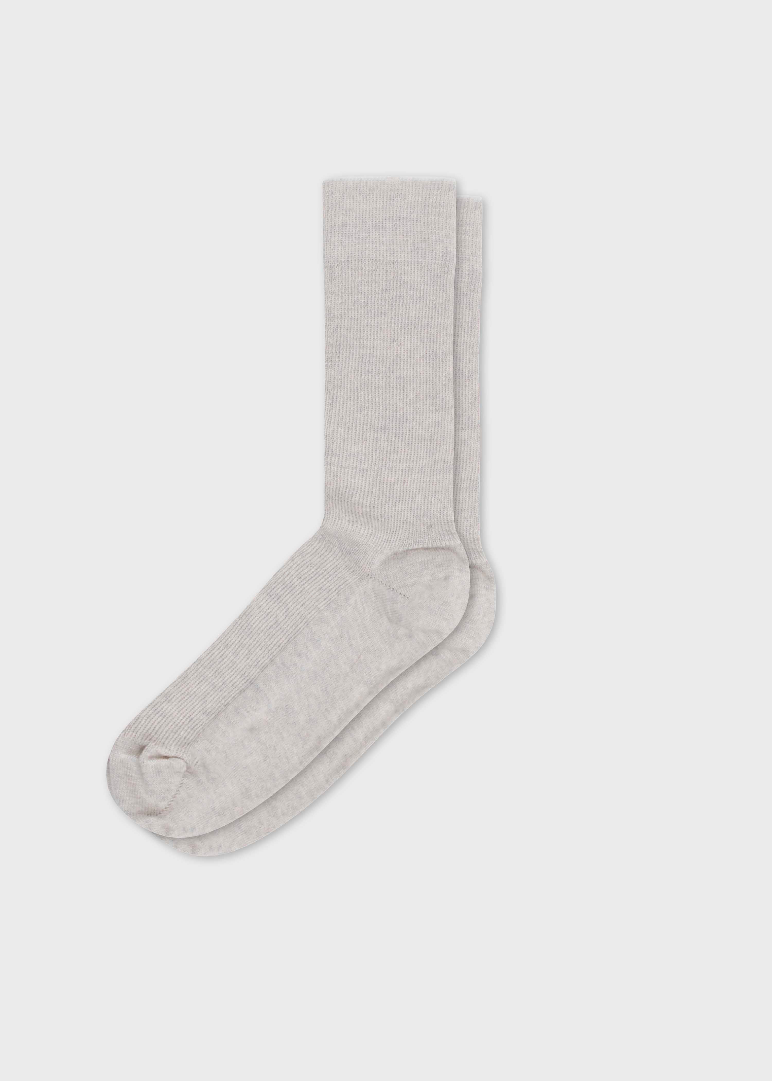 Light Merino Sock - Pastel Grey
