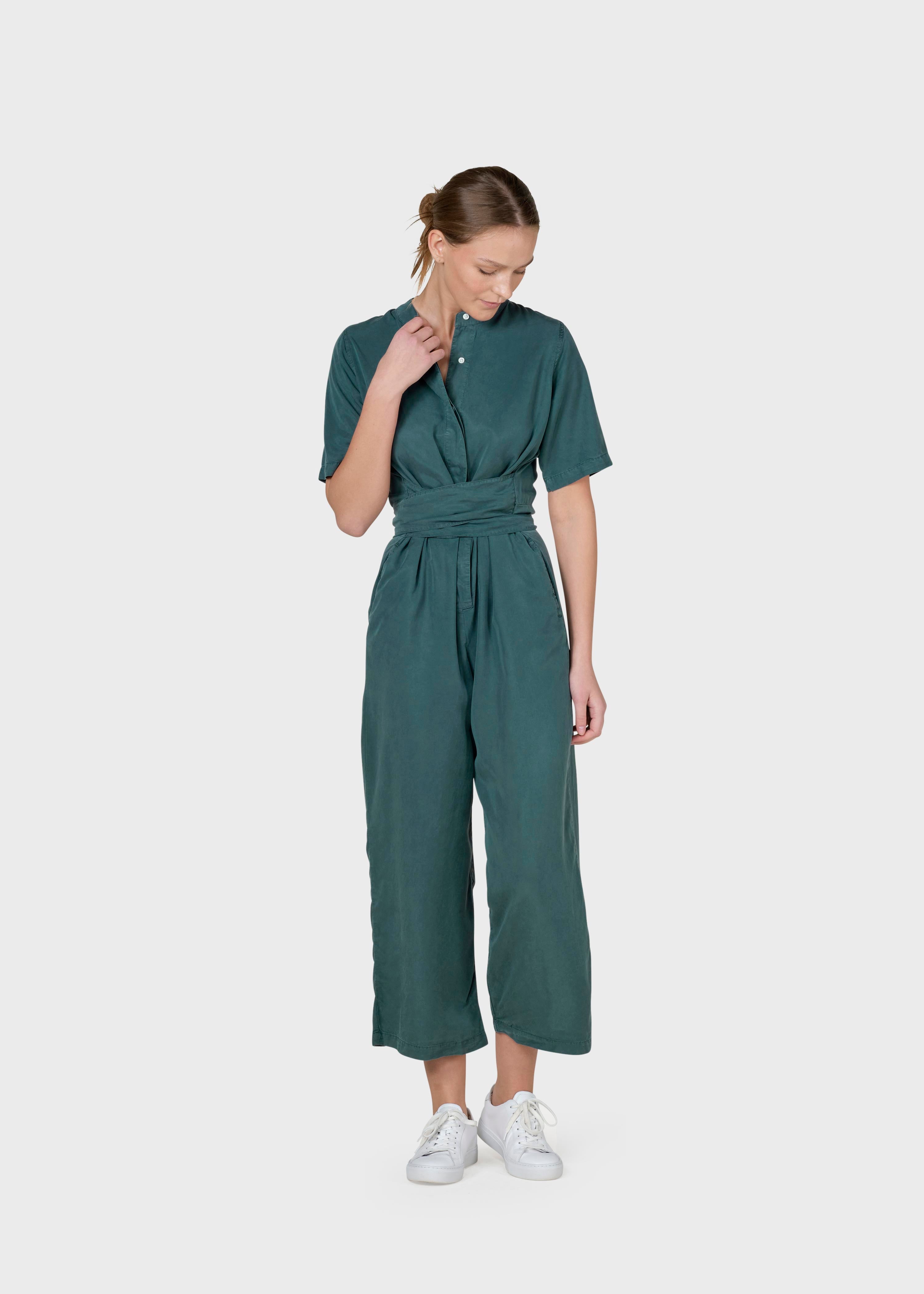 Limona Jumpsuit - Moss Green
