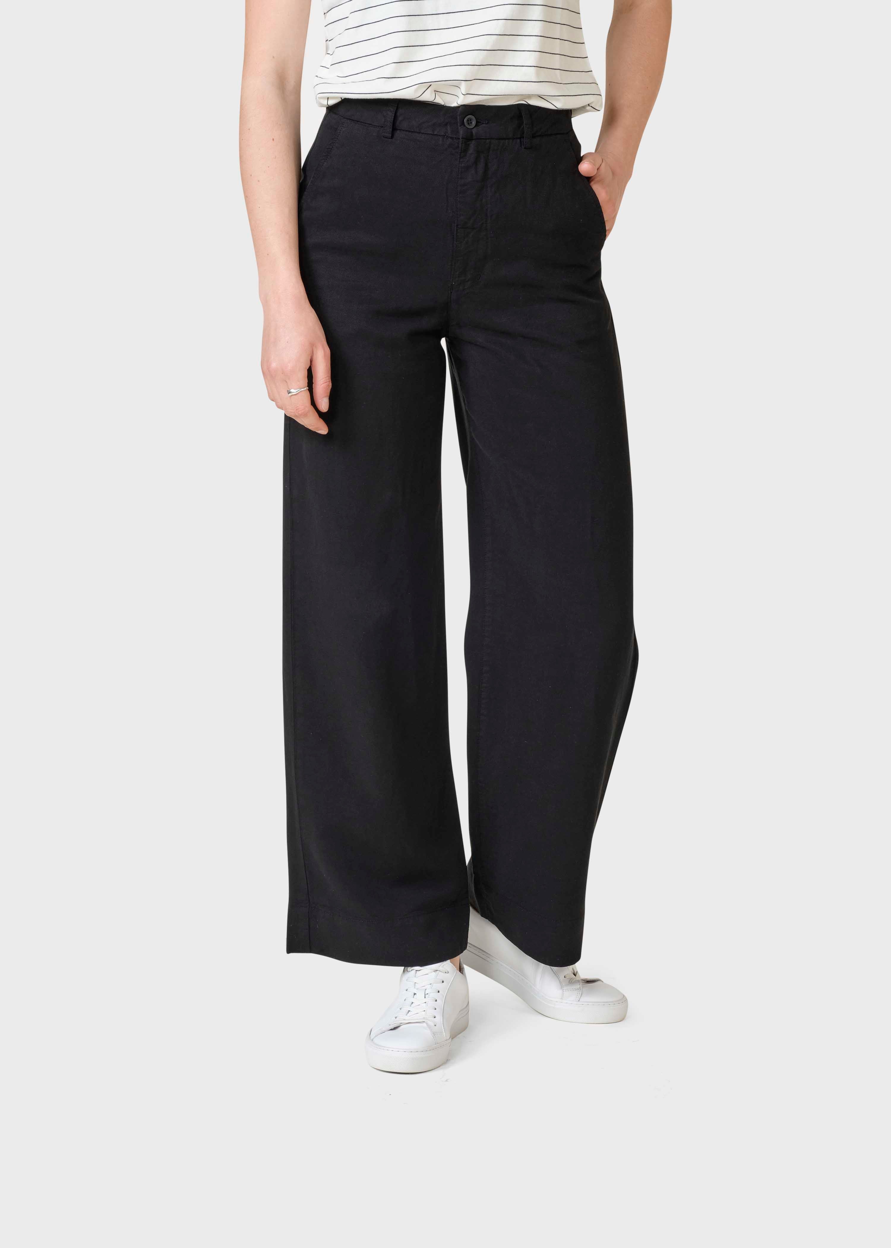 Lydia Lyocell Pants - Black