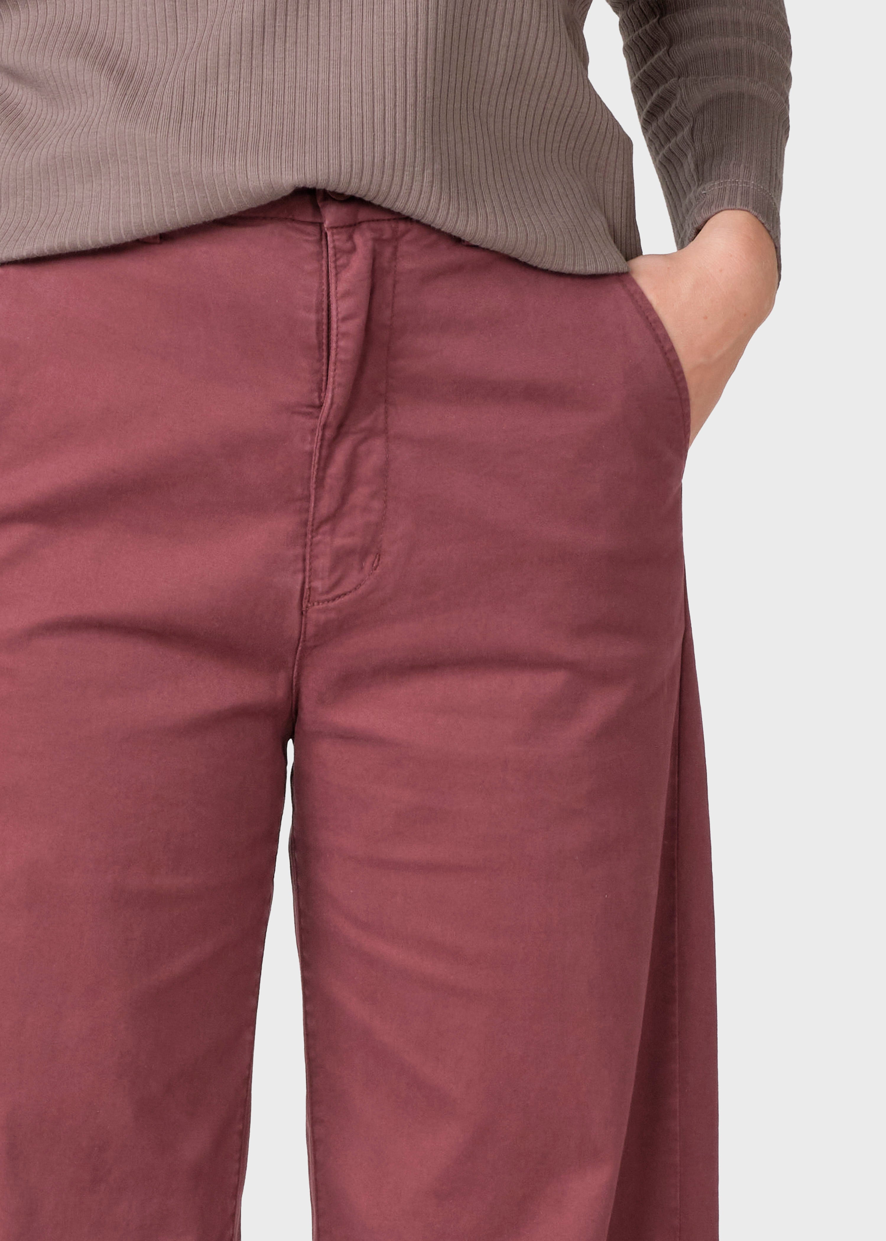 Lydia Pants - Burgundy