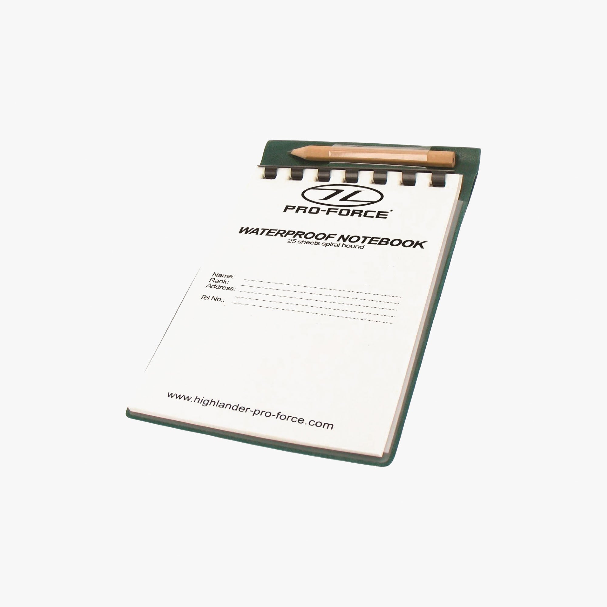 Highlander - Vandtæt Notesbog 15cm x 10.5cm