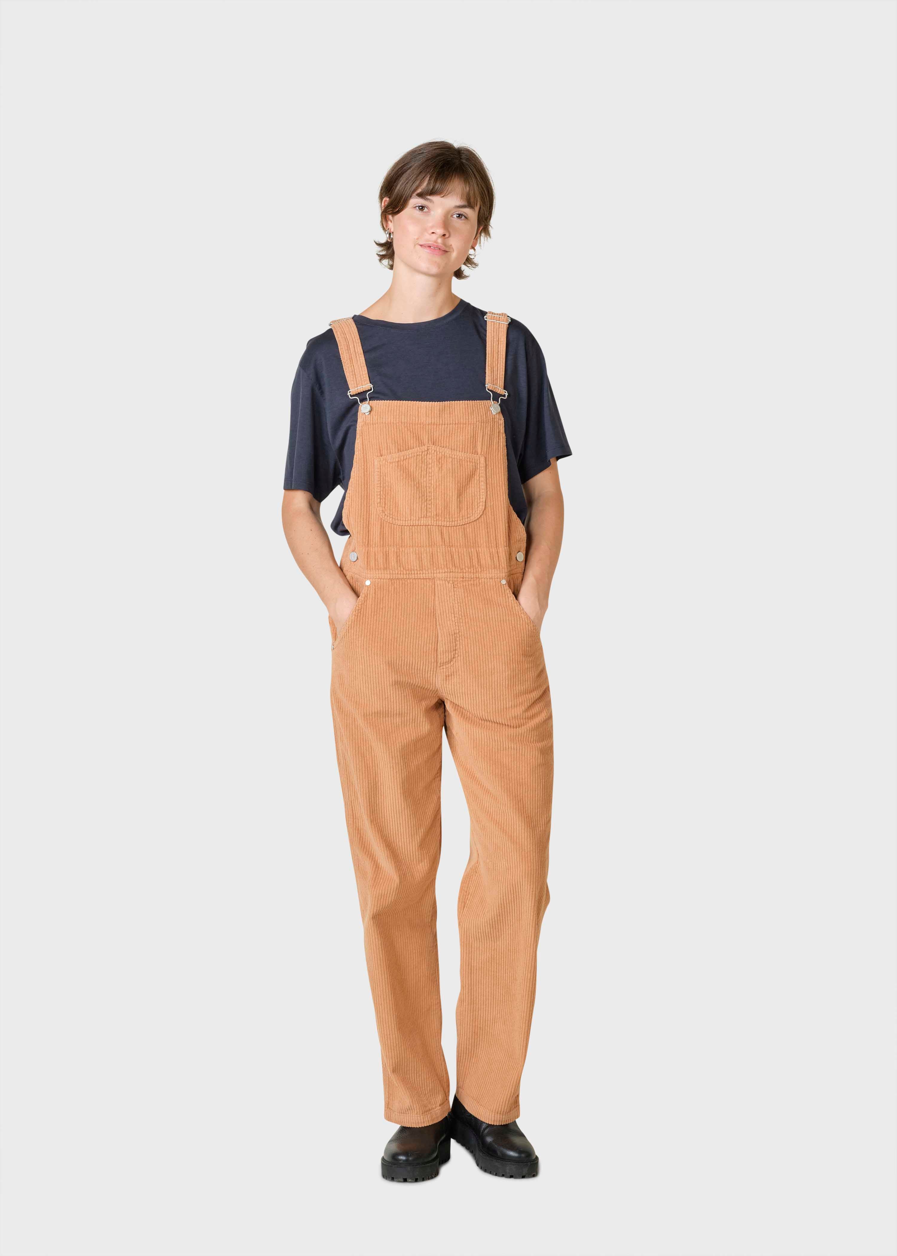 Magda Cord Overall - Camel
