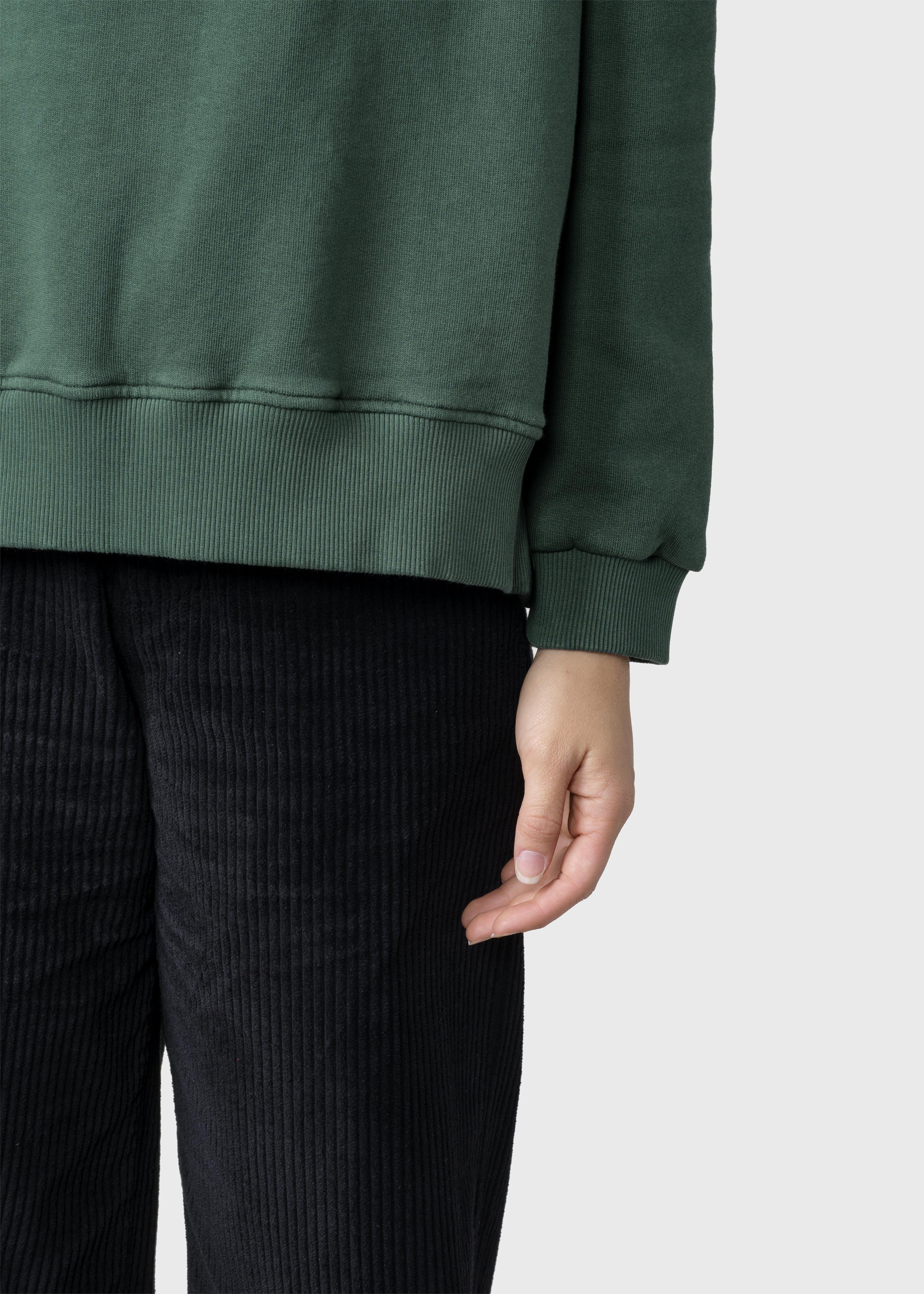 Maja Logo Crew - Moss Green