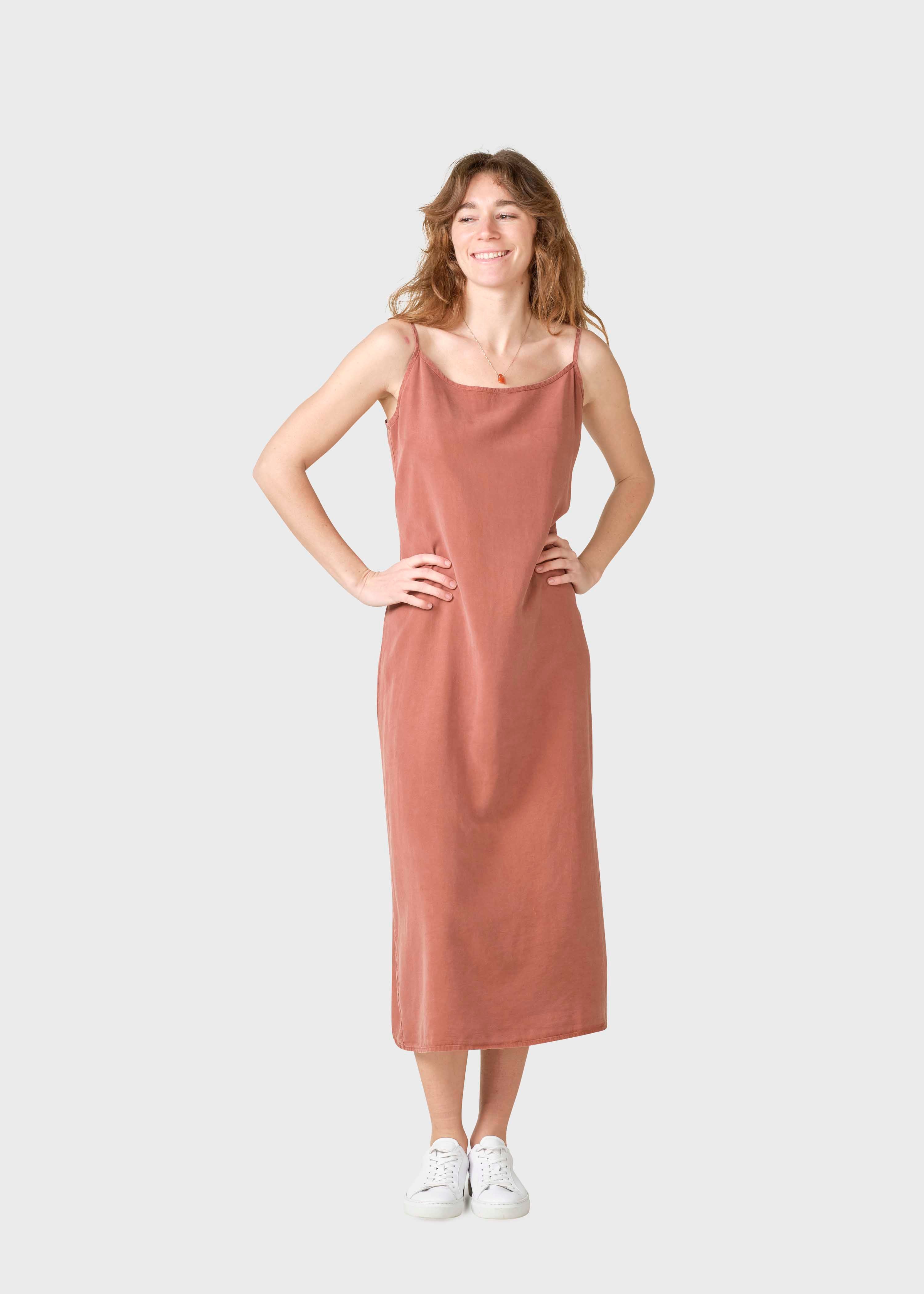 Manuella Dress - Burnt Sienna