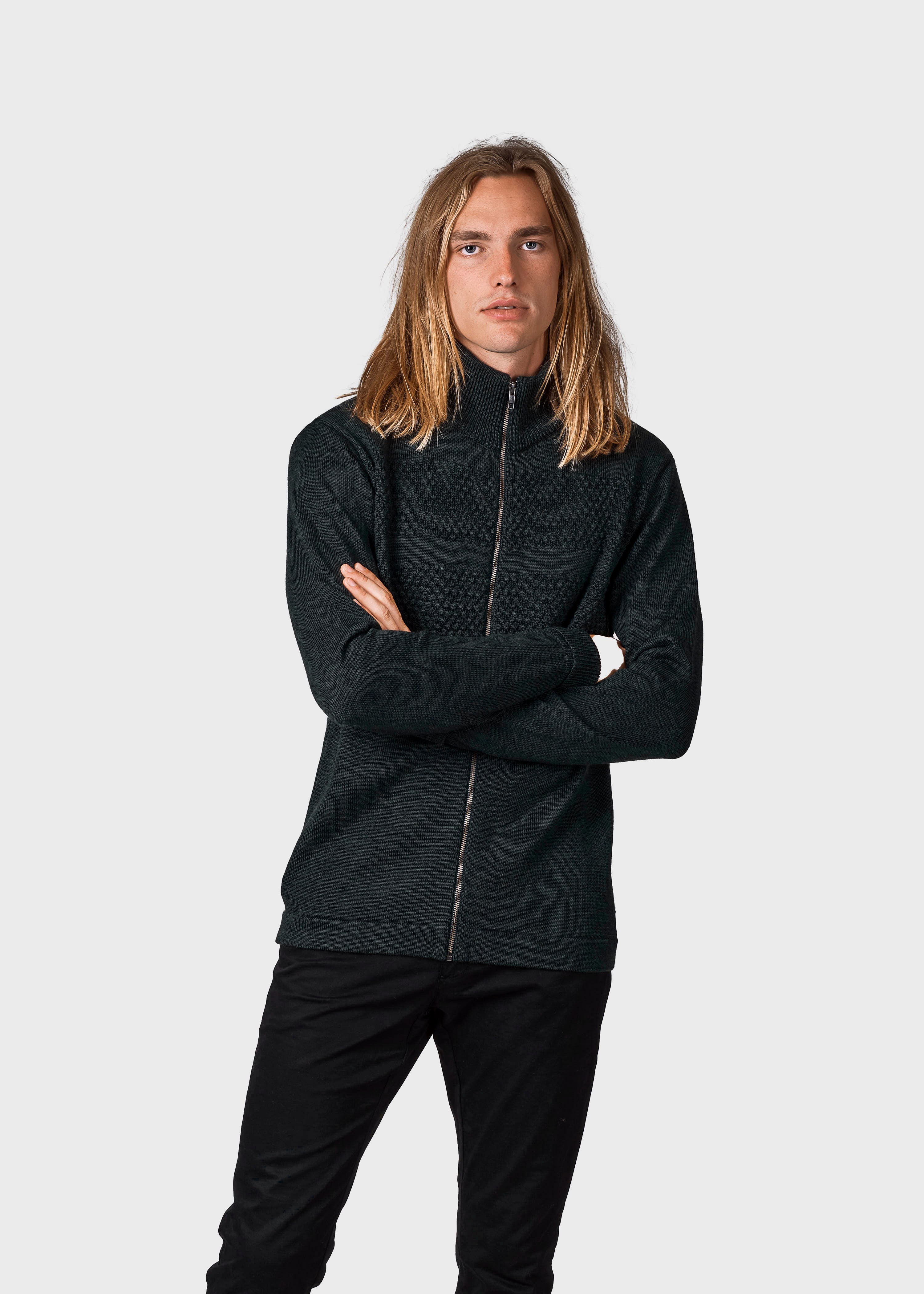 Marinus Knit Cardigan - Olive