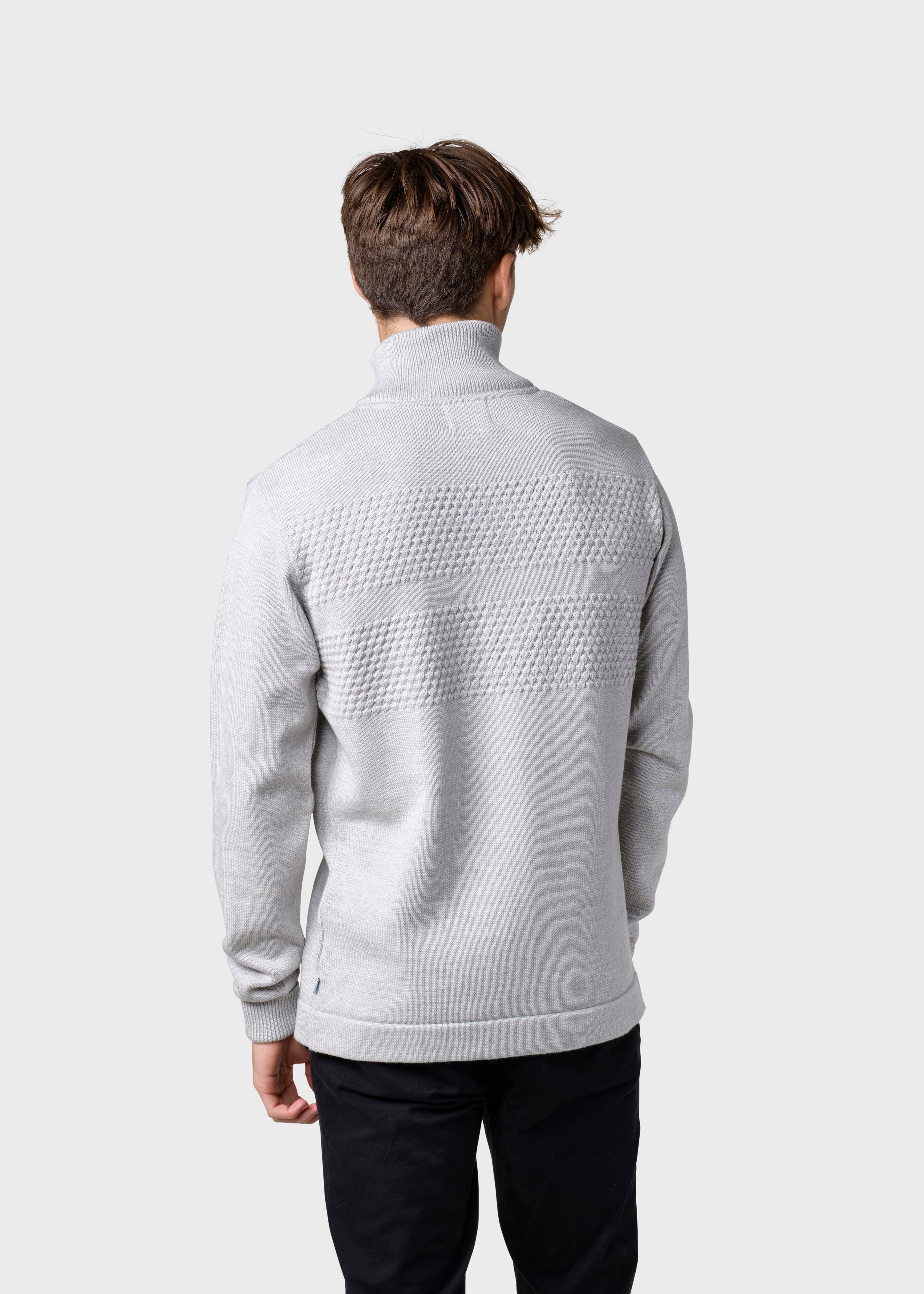 Marinus Knit Cardigan - Pastel Grey
