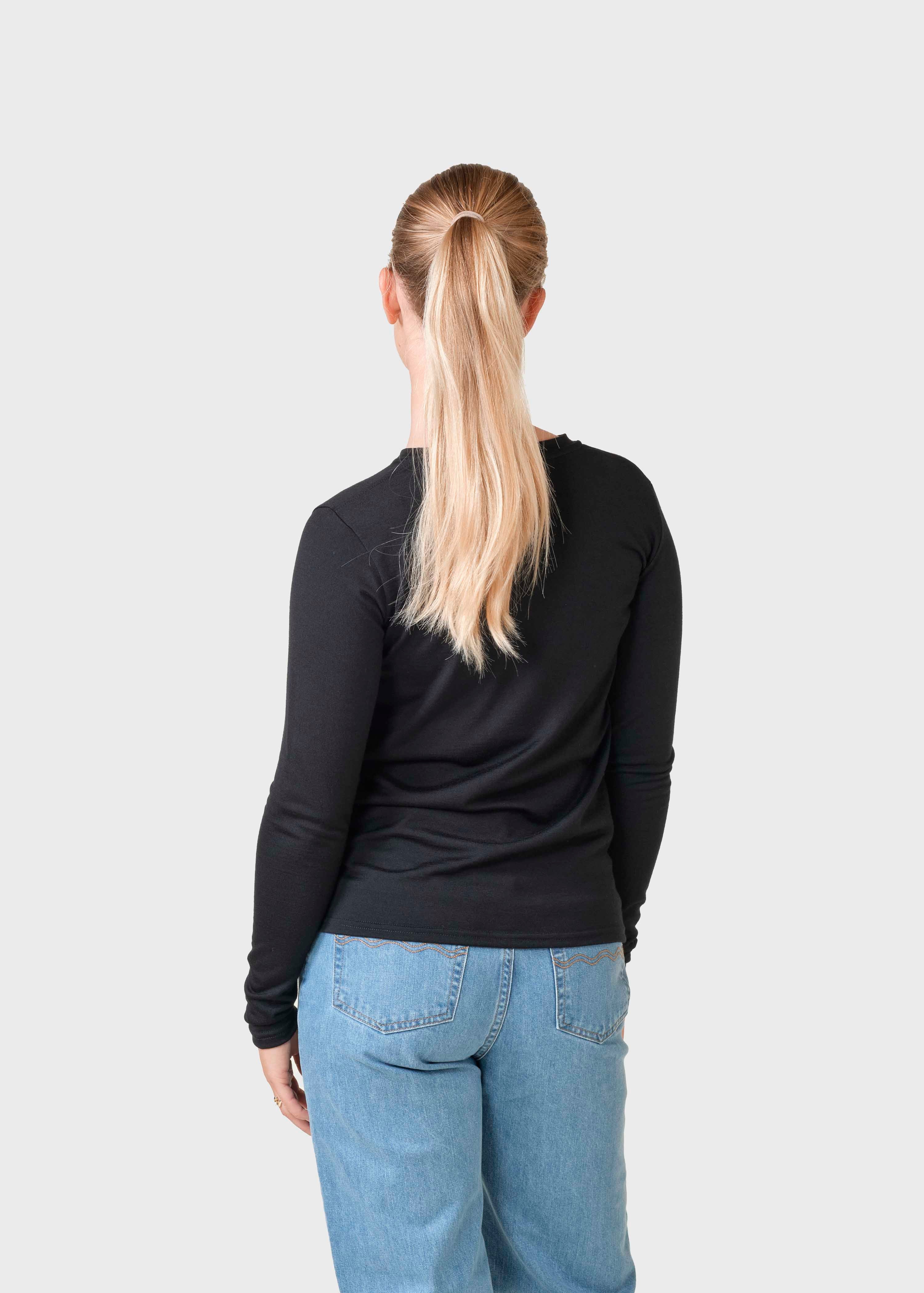 Marta Ls Tee - Black