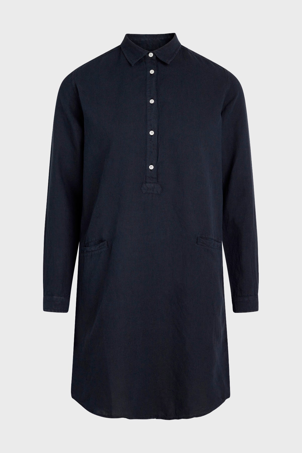 Mathilde Linen Shirt - Navy