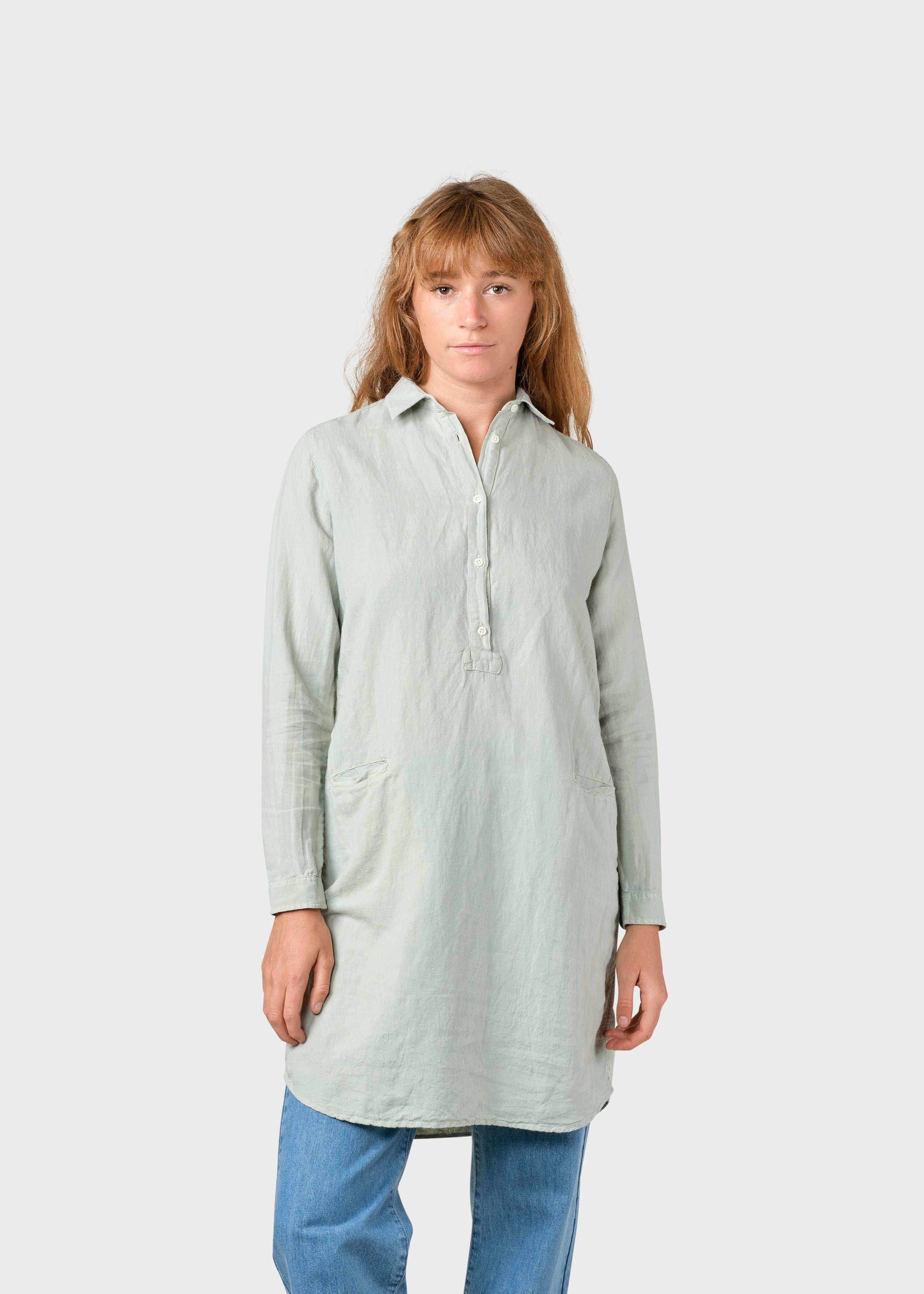 Mathilde Linen Shirt - Sage